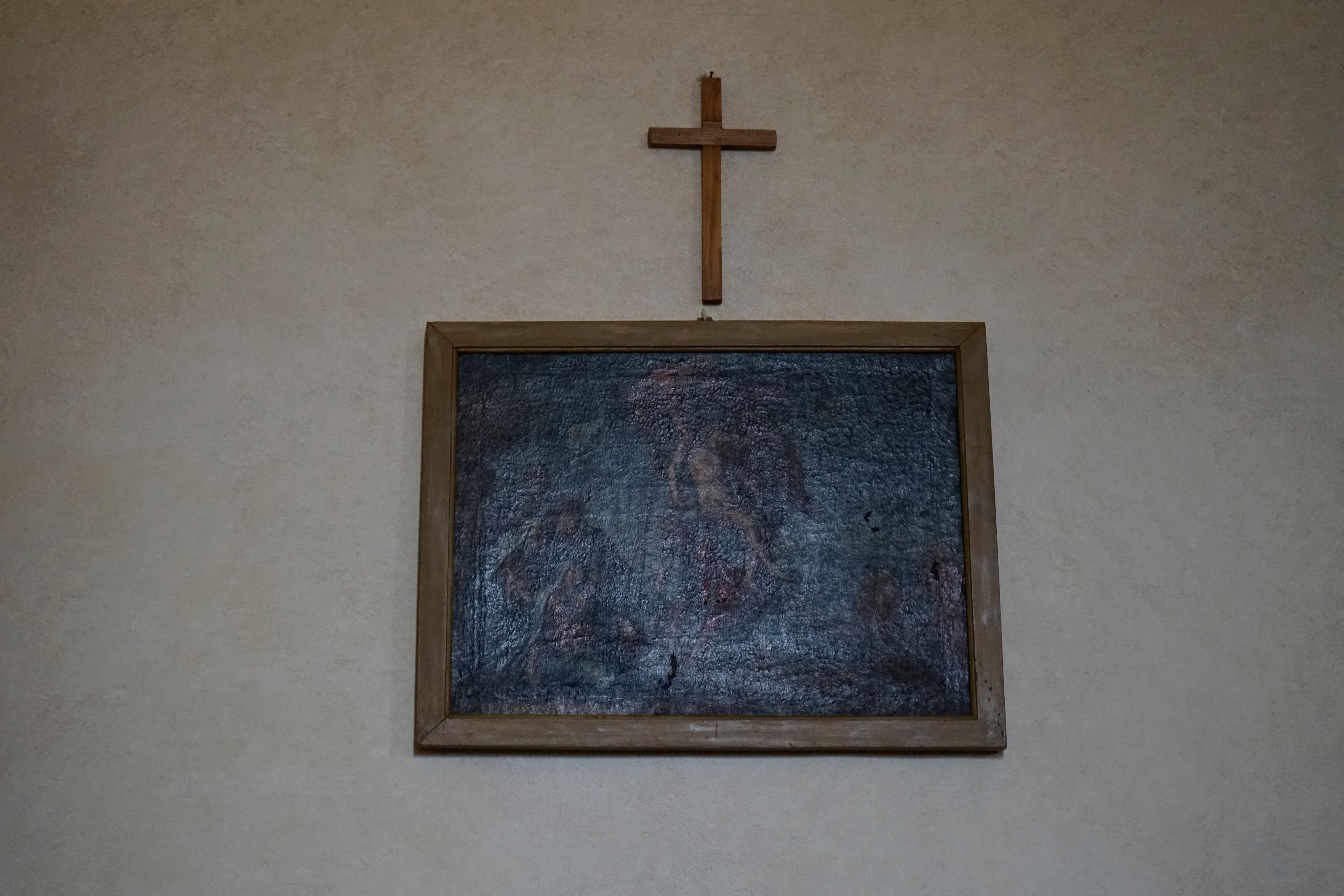 stazione XIII: Gesù deposto dalla croce (dipinto) - ambito italiano (sec. XVIII)