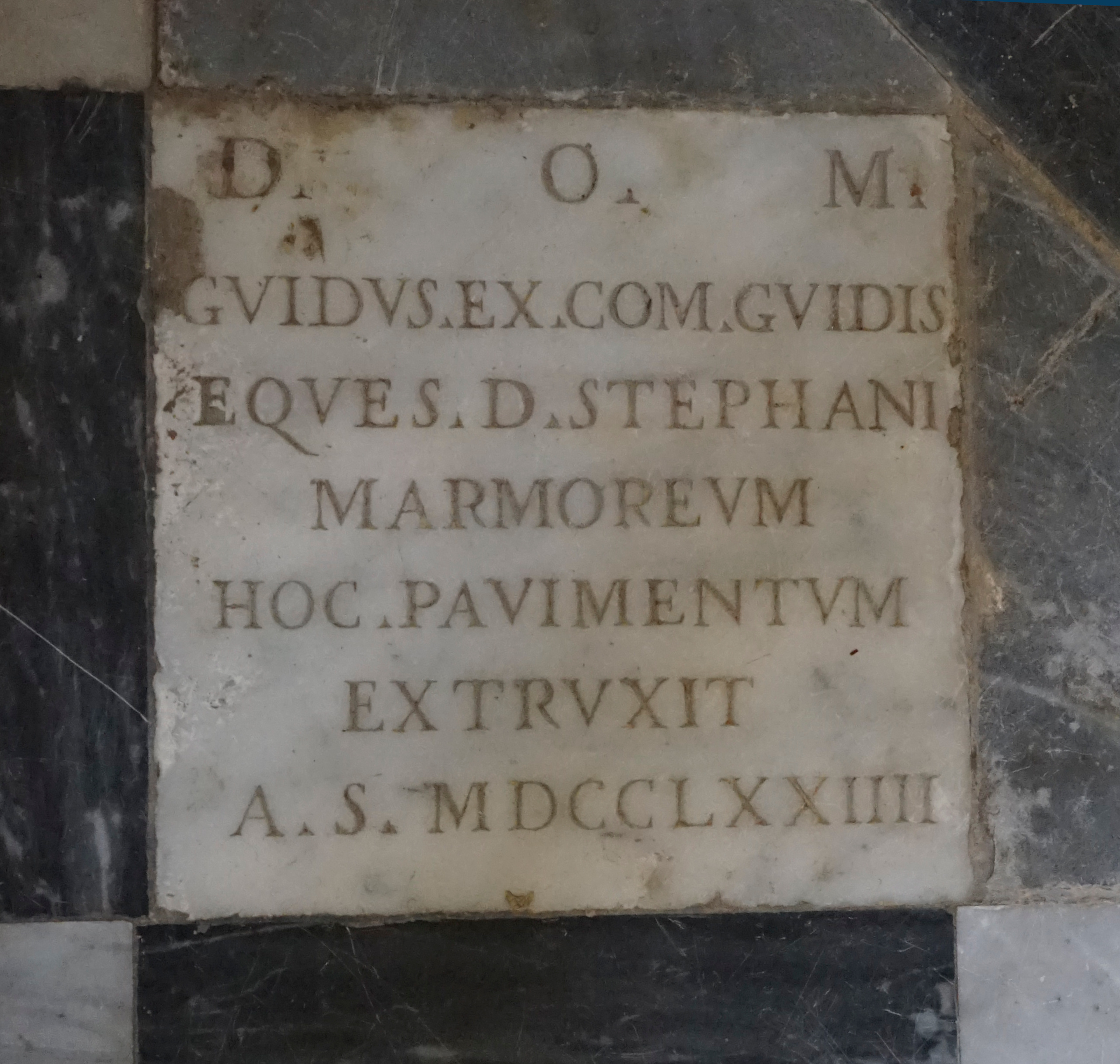 lapide - bottega volterrana (sec. XVIII)