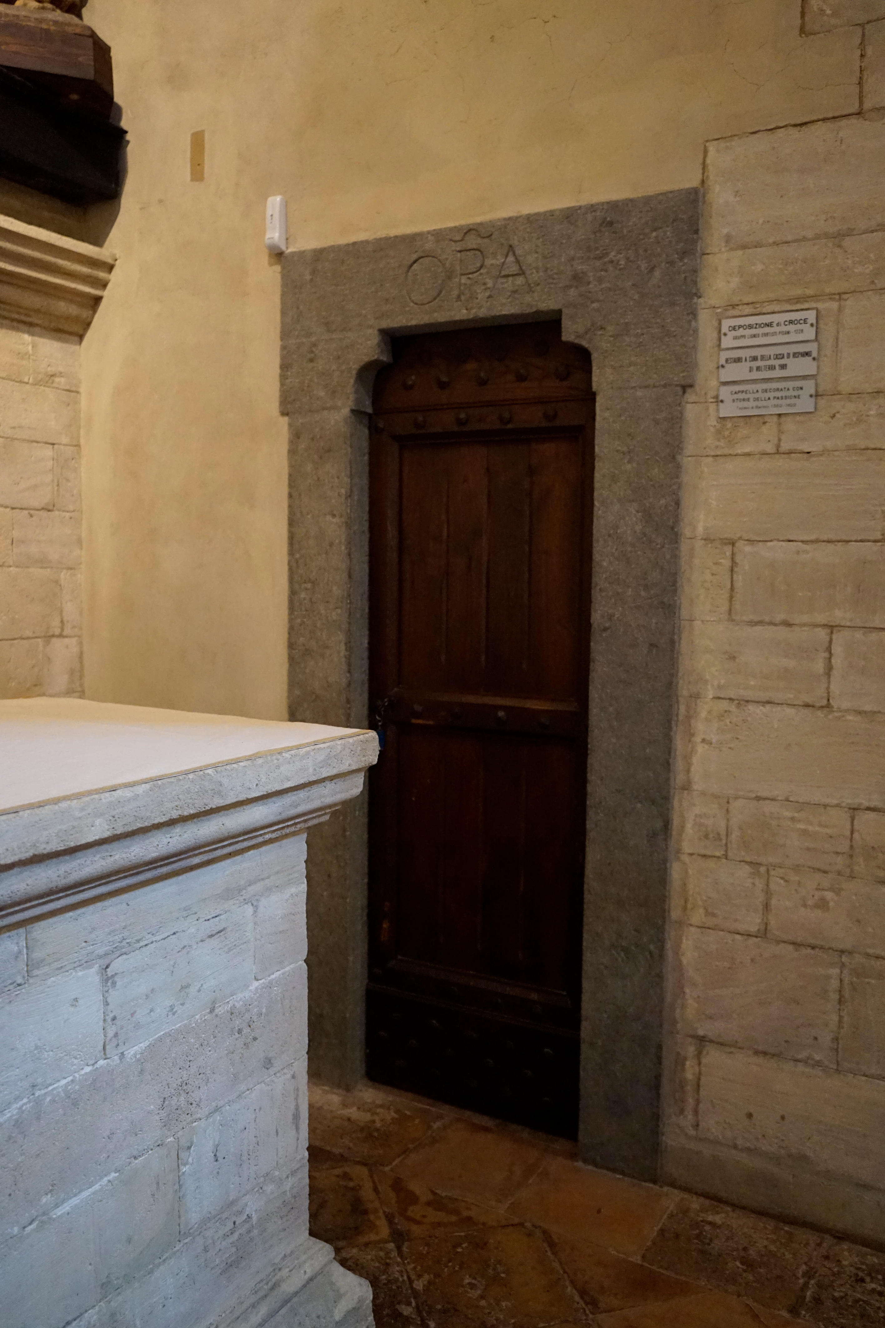 porta - bottega volterrana (sec. XX)