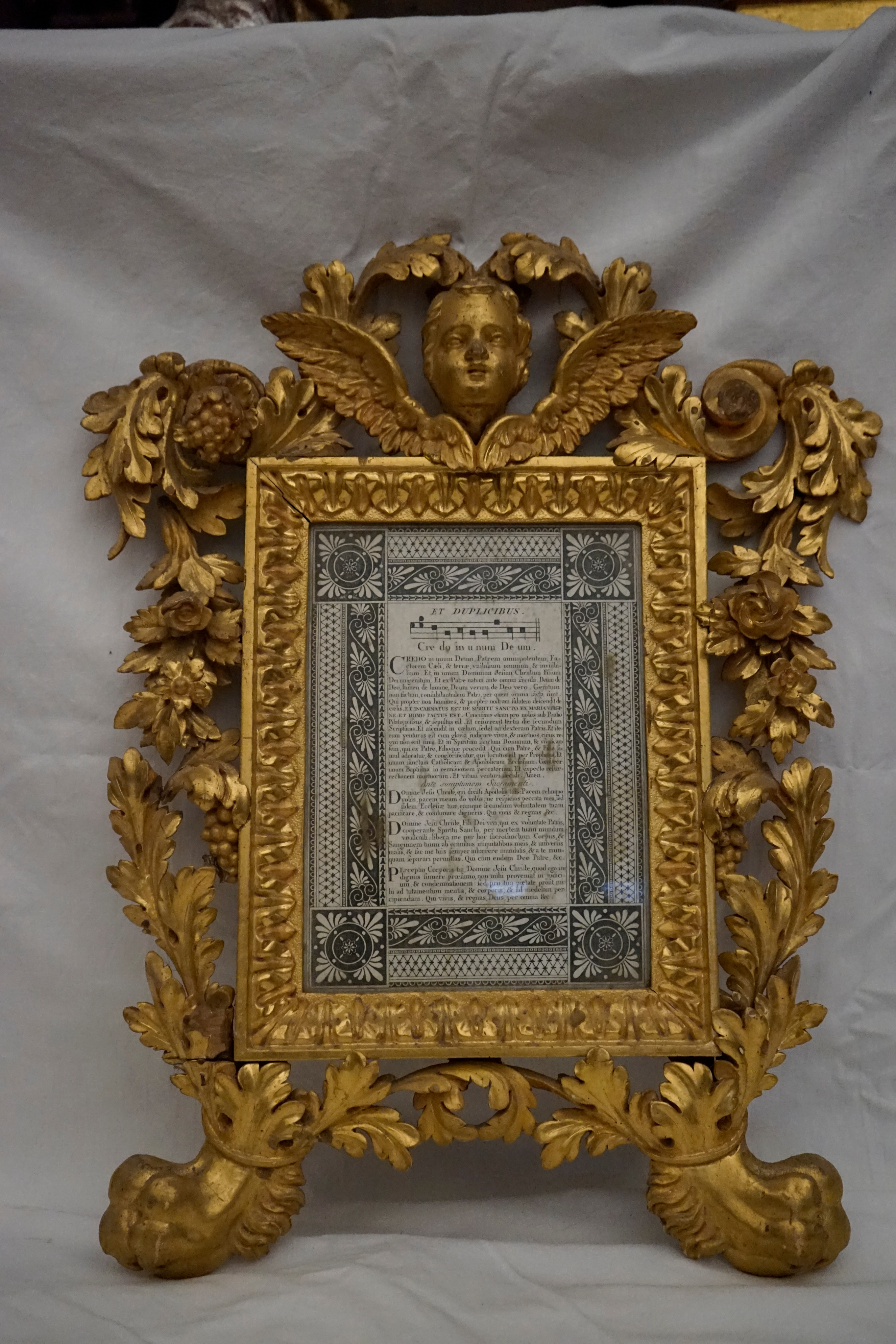 cartagloria, serie - bottega toscana (inizio sec. XVIII)