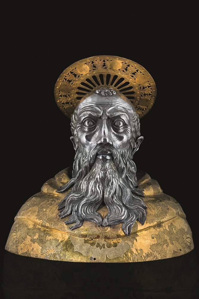 Sant' Ottaviano, Sant'Ottaviano (reliquiario - a busto) - bottega fiorentina (sec. XVI)