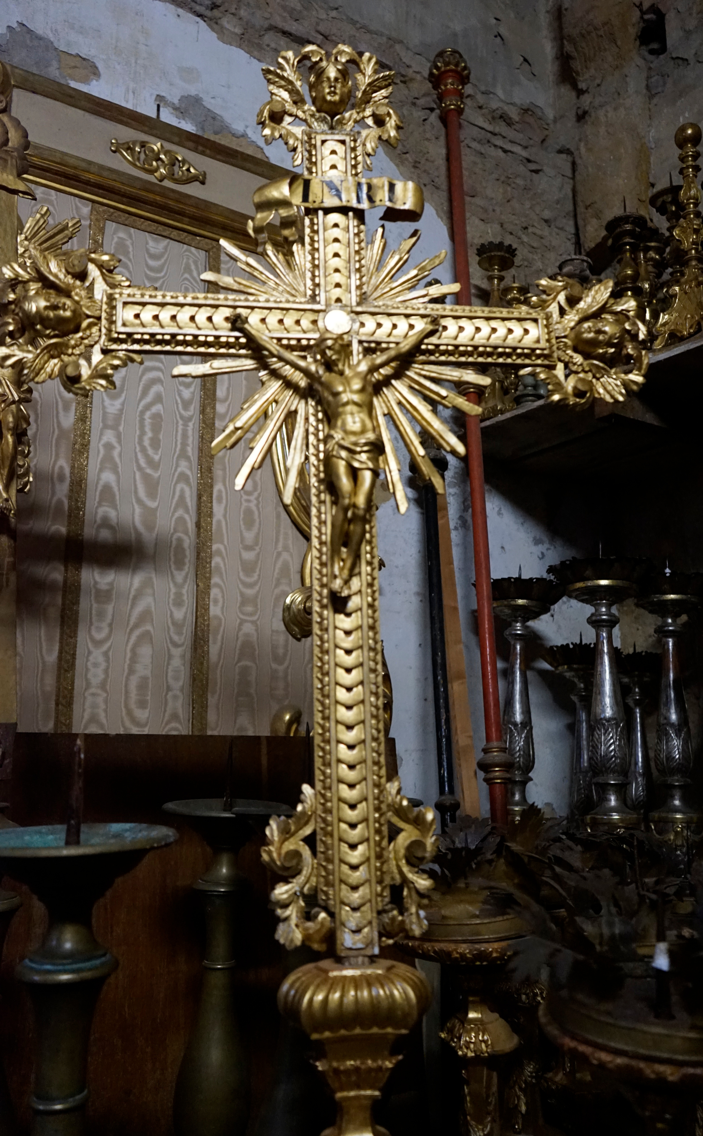 croce d'altare - bottega toscana (sec. XVIII)