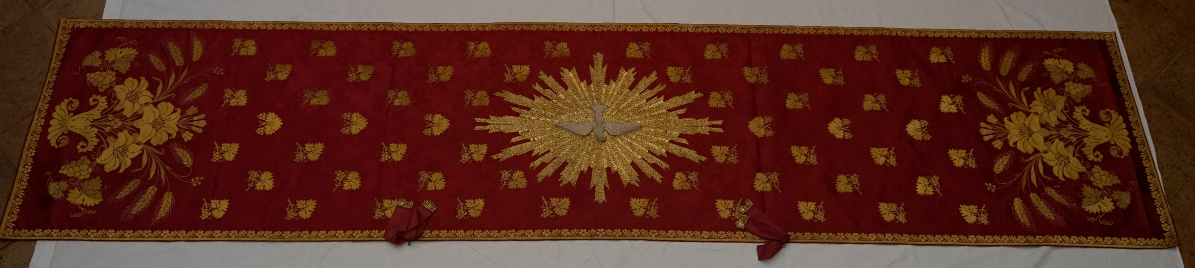 velo omerale - manifattura tedesca (secondo quarto sec. XIX)