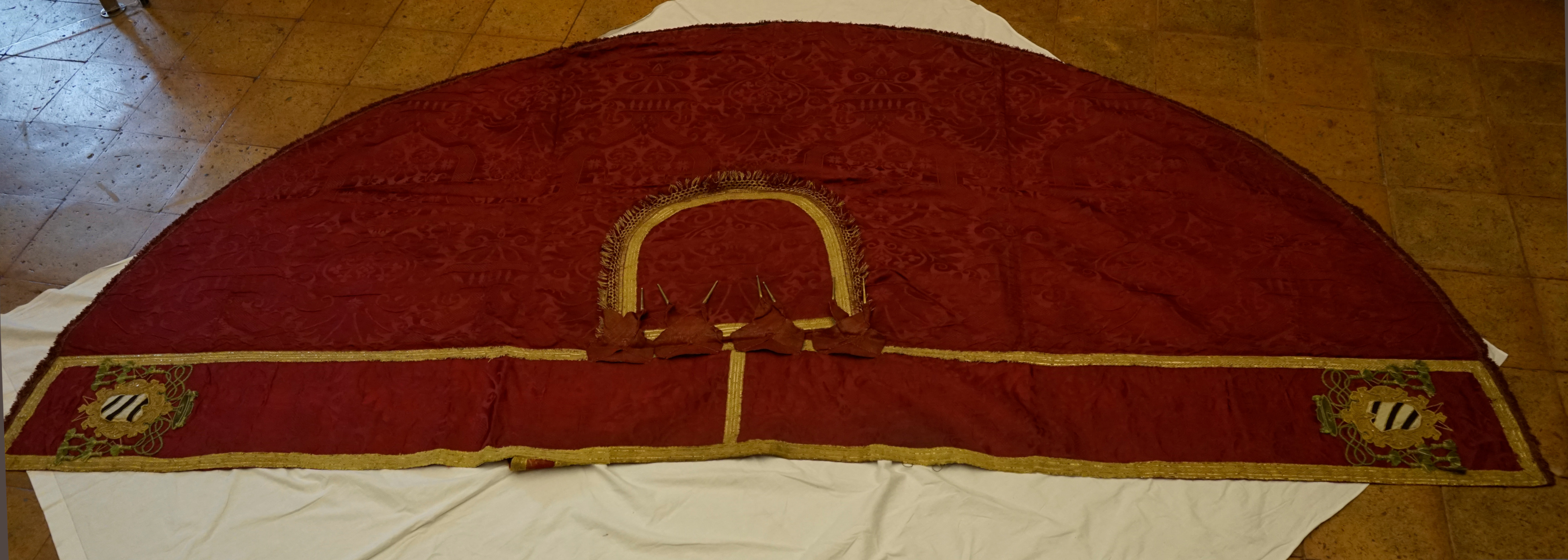 piviale - manifattura fiorentina (prima metà sec. XVII)