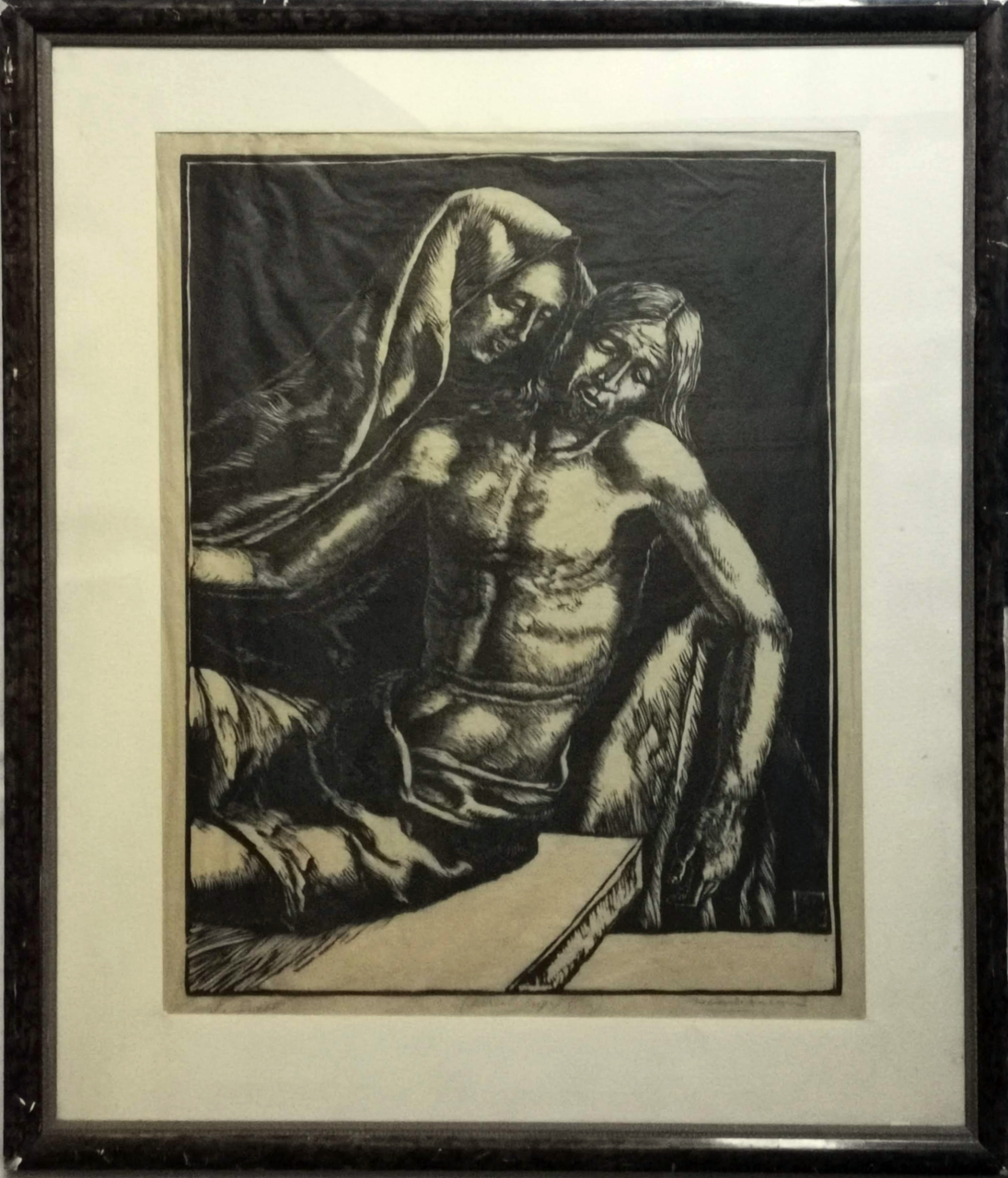 scena sacra (stampa) di Delitala Mario, Delitala Mario, Delitala Mario (secondo quarto XX)