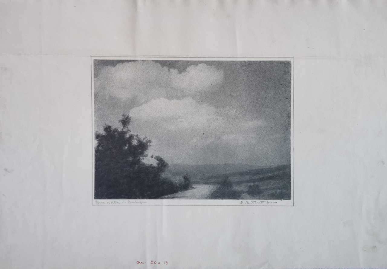 paesaggio sardo (positivo) di Peretti Griva, Domenico Riccardo (XX)