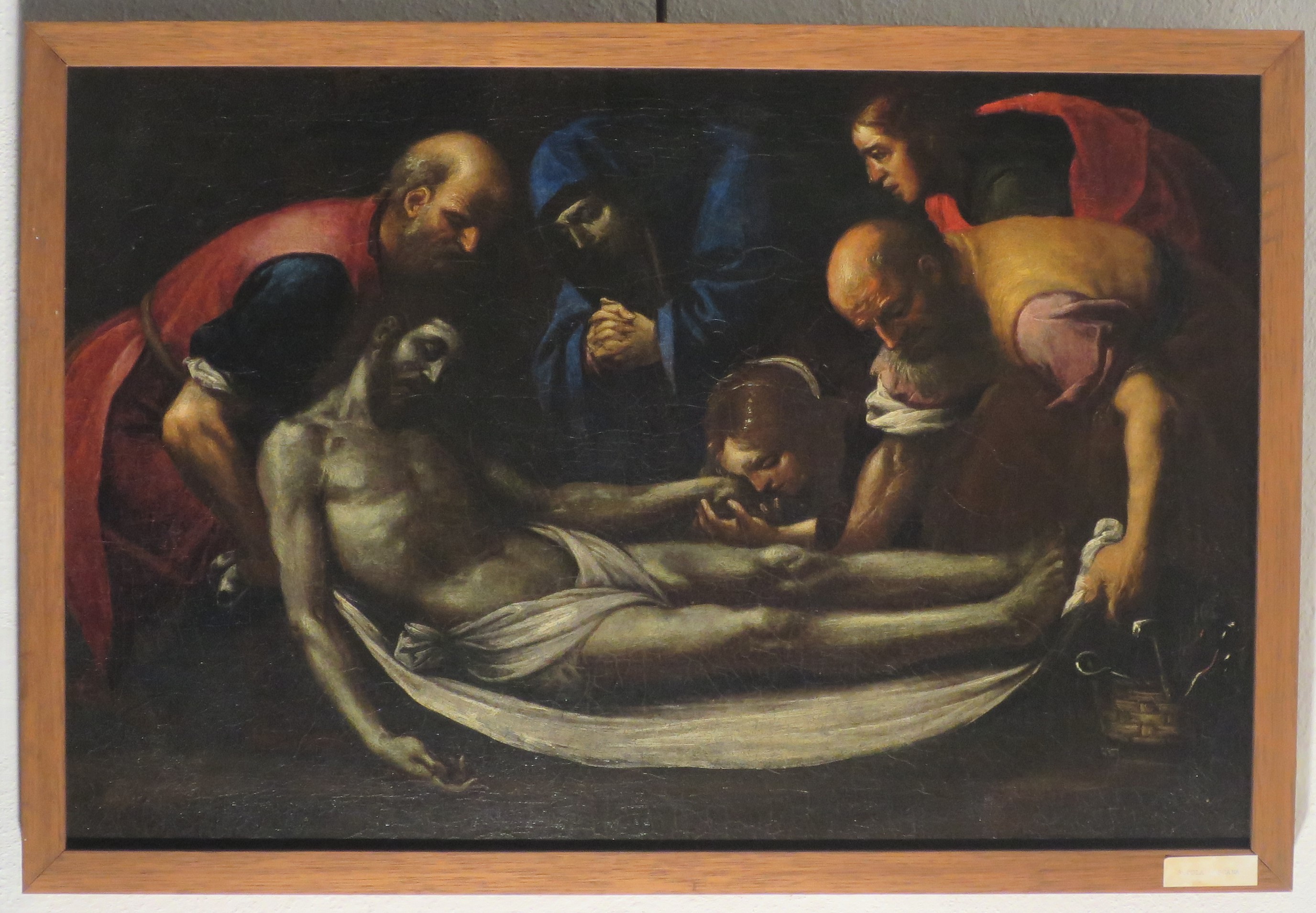 Deposizione, Deposizione di Cristo (dipinto) di Semino Cesare, Semino Alessandro (ultimo quarto XVI)