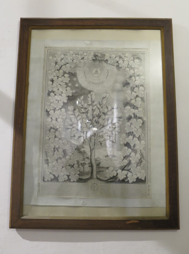 Arbor vitae aeternae, Albero della vita eterna (stampa) di Sandi Antonio, Pasquali Giambattista (metà XVIII)