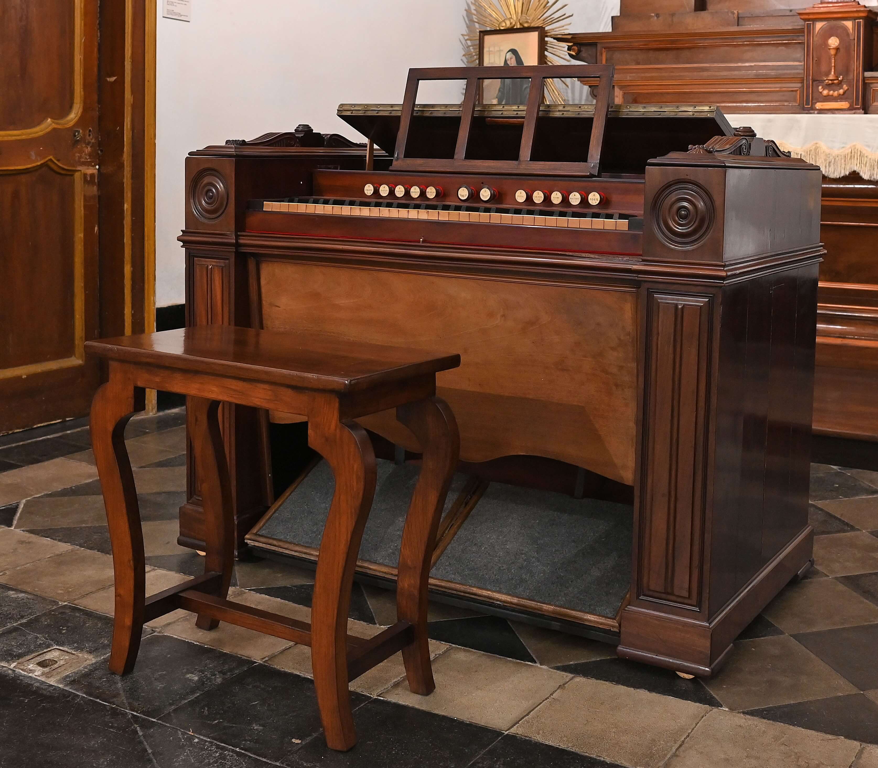 harmonium di Debain Alexandre Francois (XIX)