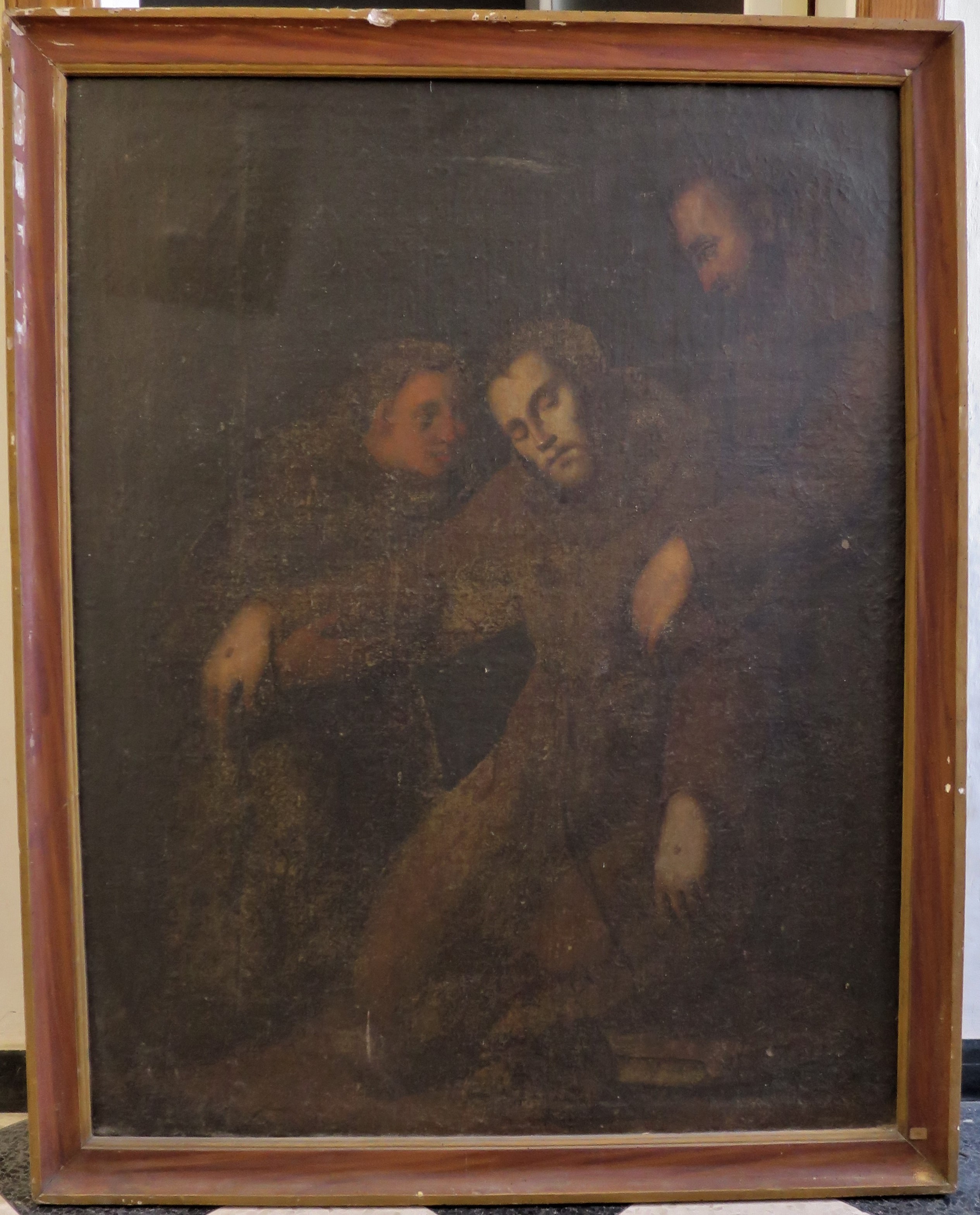 Estasi di San Francesco d’Assisi (dipinto) - ambito ligure (primo quarto XVII)