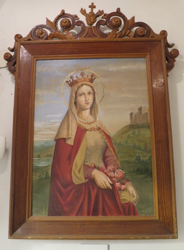 Santa Elisabetta di Ungheria, Santa Elisabetta di Ungheria (dipinto, elemento d'insieme) di Da Sestri Michelangelo (XX)
