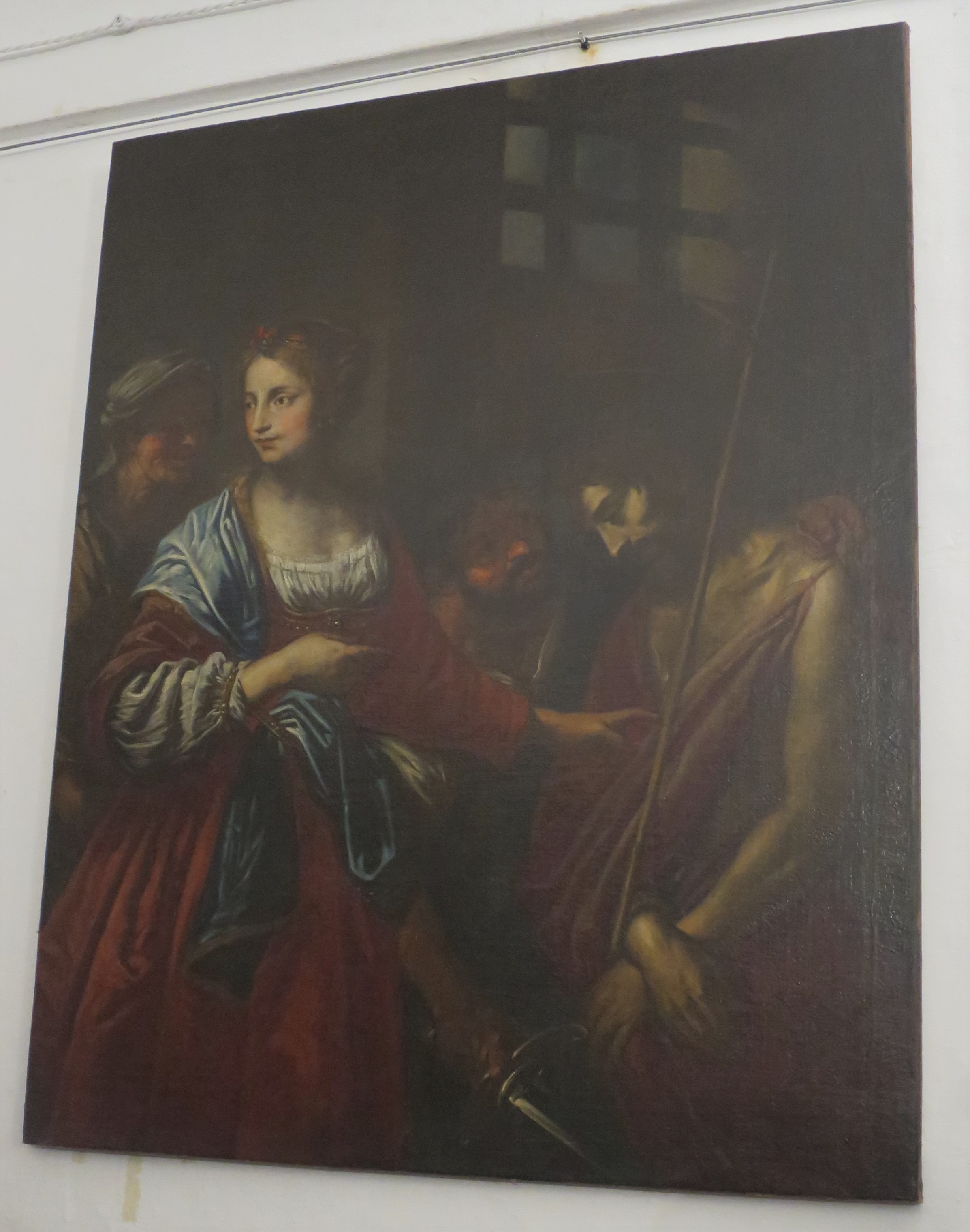 Salomè e San Giovanni Battista, Salomè e San Giovanni Battista (dipinto) - ambito genovese (prima metà XVII)