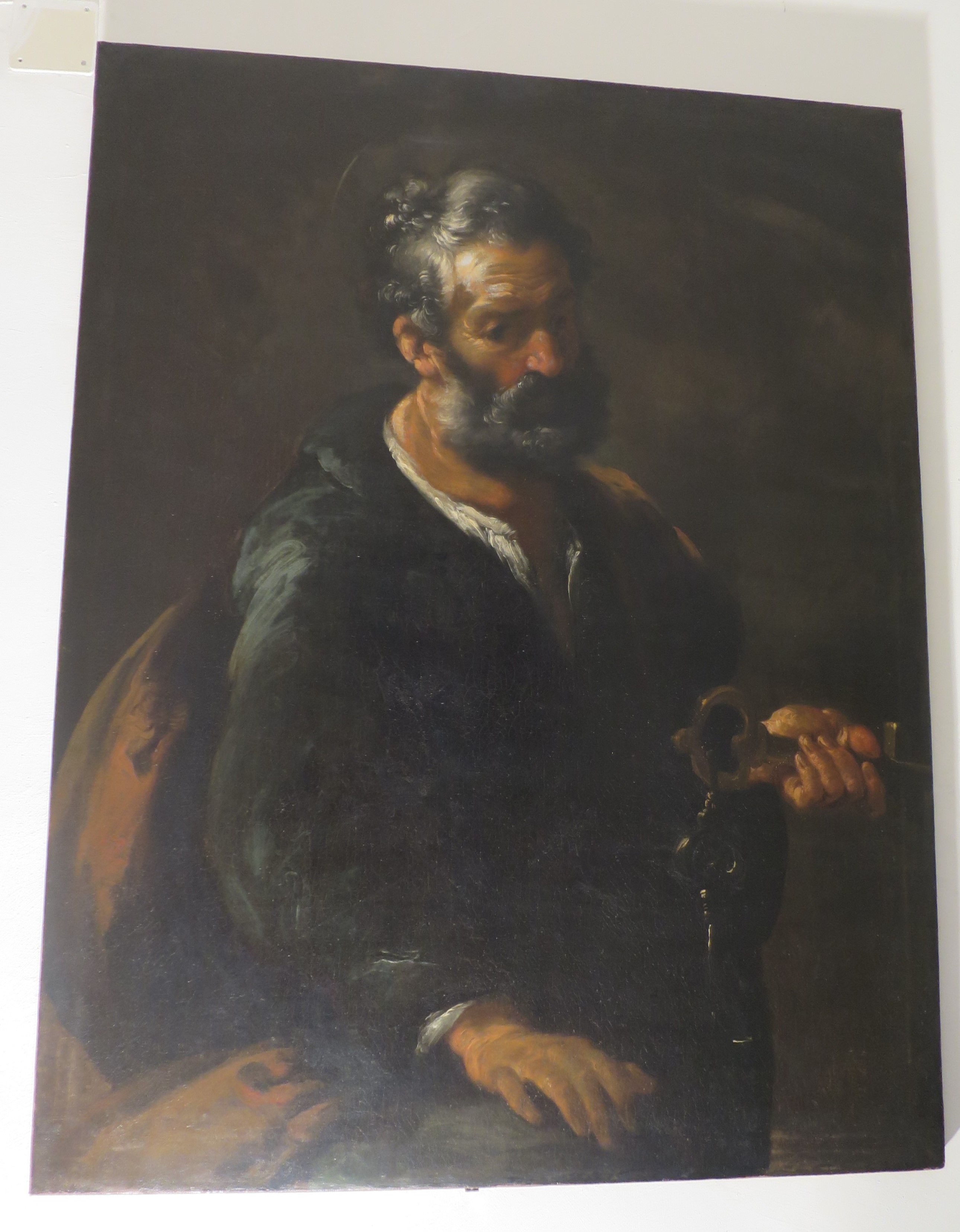 San Pietro apostolo, San Pietro (dipinto) di Strozzi Bernardo (bottega) (anni venti XVII)