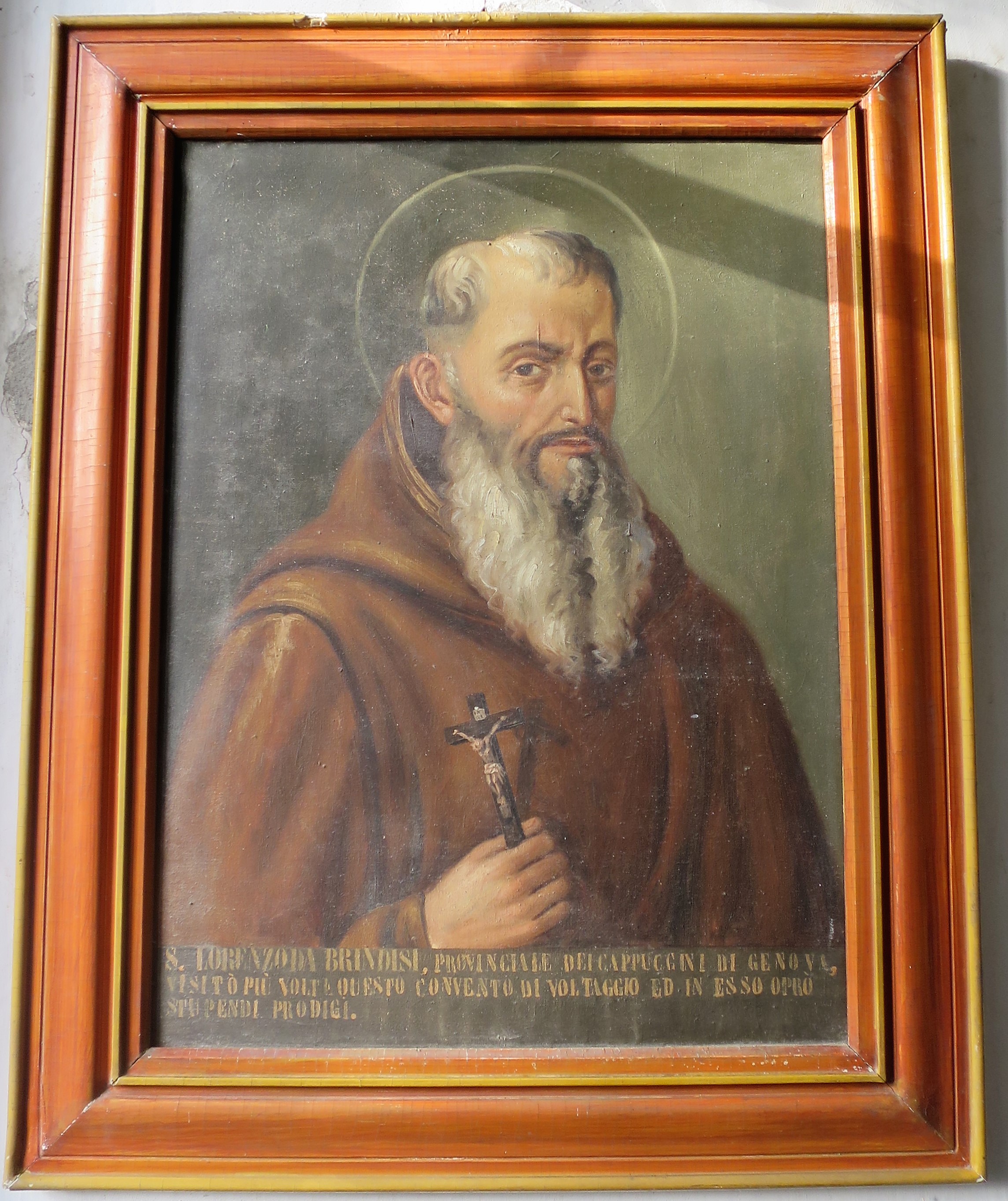 San Lorenzo da Brindisi (dipinto) di Multedo Oldoino (fine XIX)