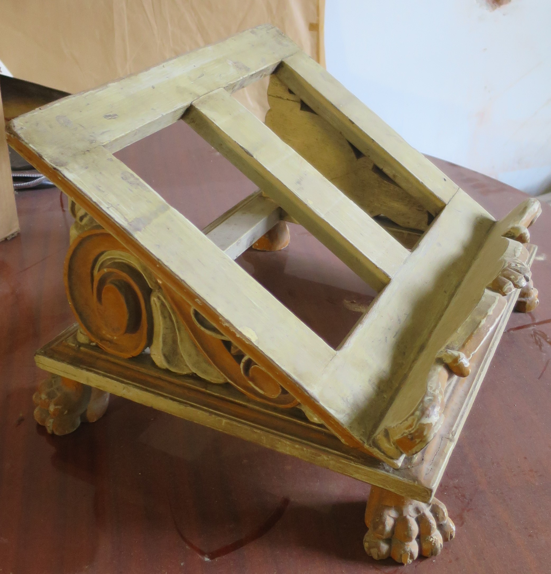 leggio da tavolo - ambito ligure (seconda metà XVIII)