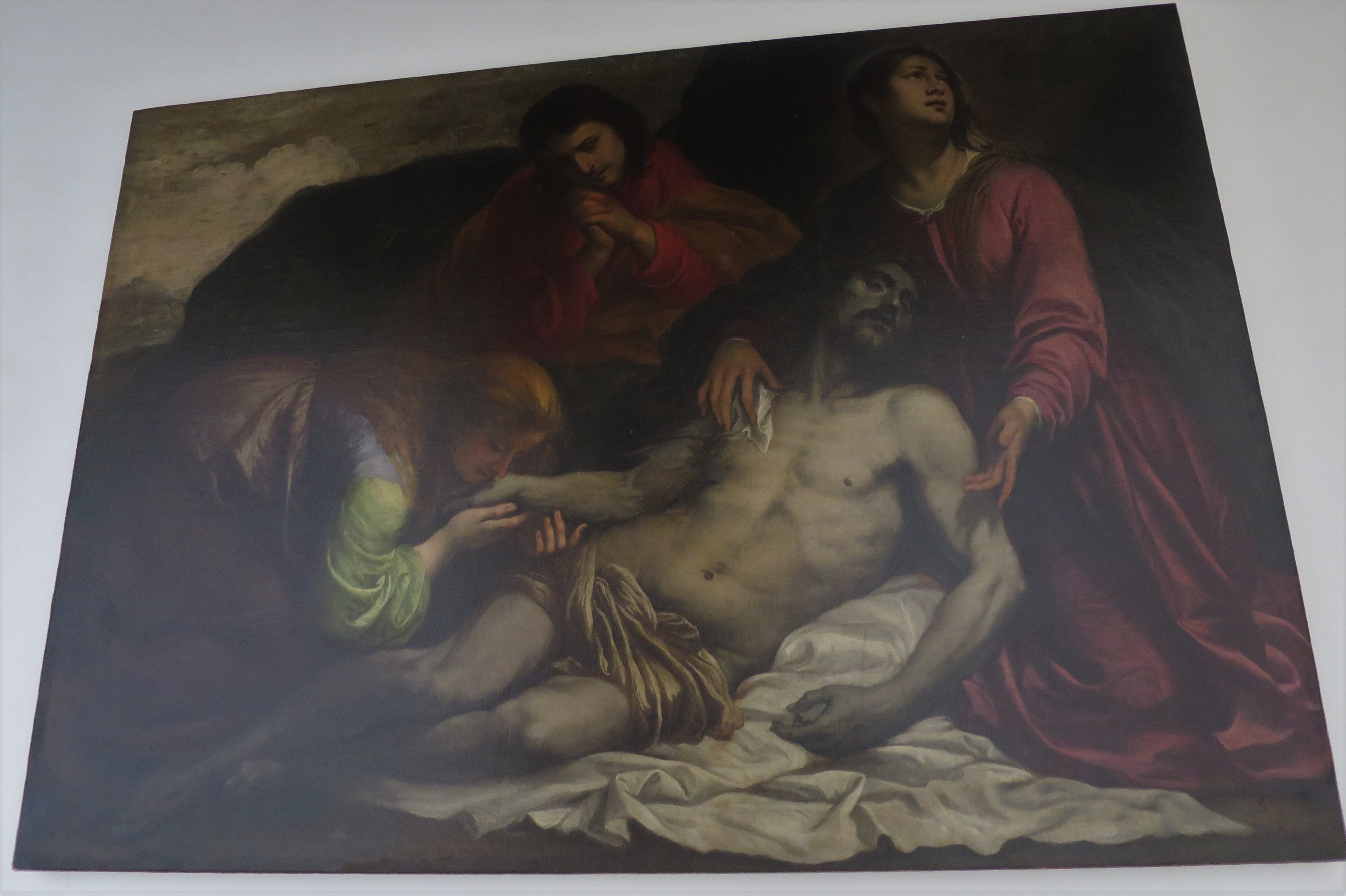 Compianto sul Cristo morto, Compianto sul Cristo morto (dipinto) di Carbone Gio Bernardo (XVII)