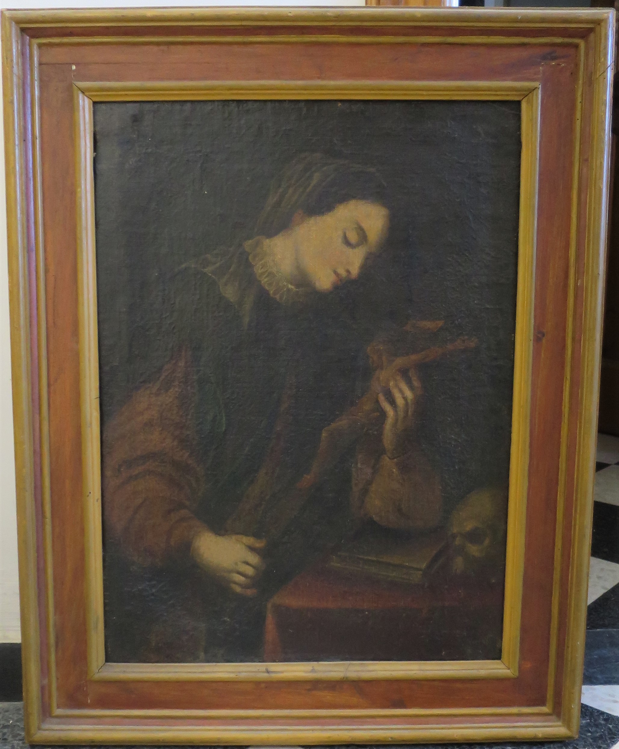 Santa Caterina da Genova, Santa Caterina da Genova (dipinto) - ambito ligure (seconda metà XVII)