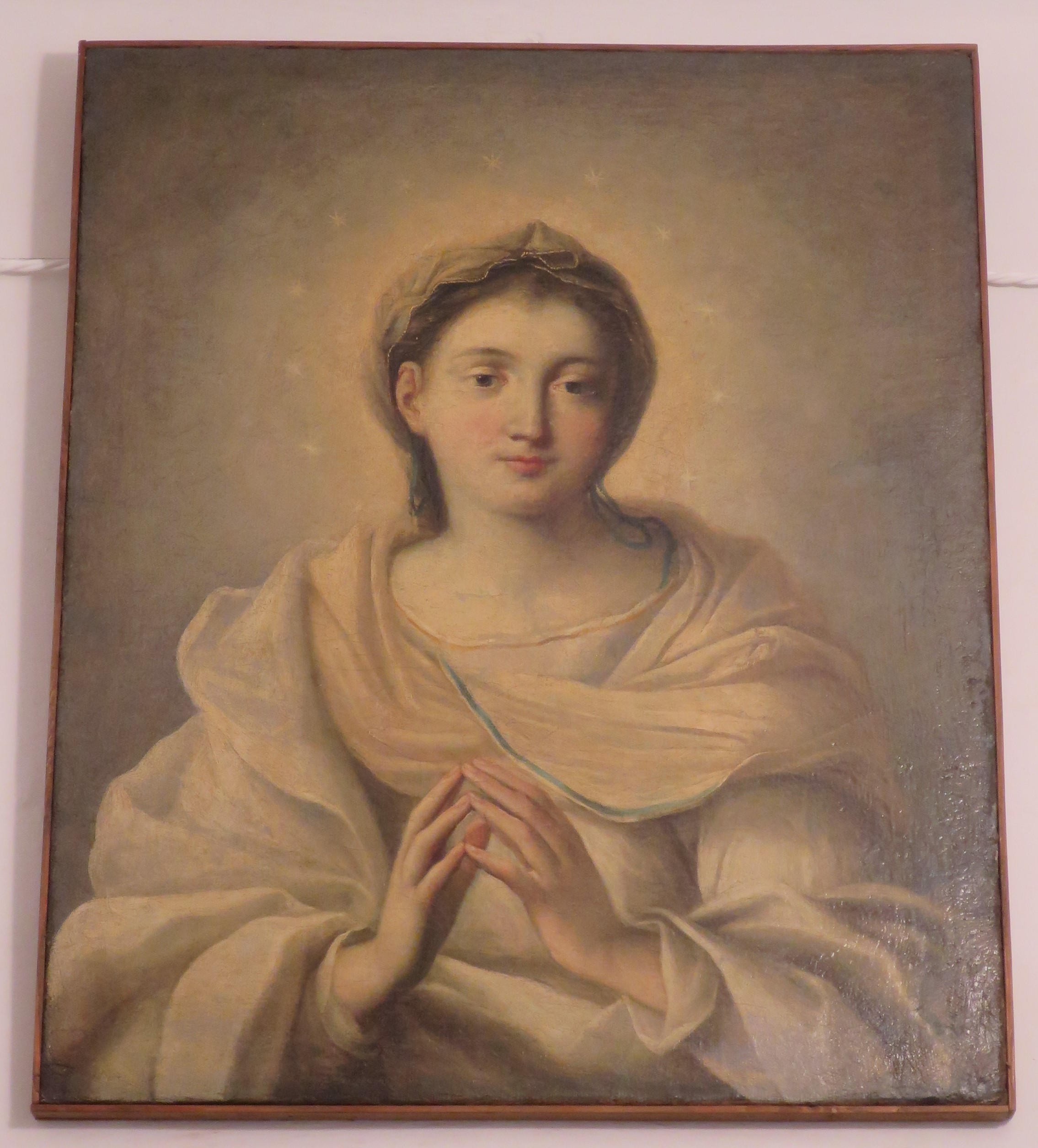 Immacolata, Vergine Maria con la corona di dodici stelle (dipinto) di Guidobono Bartolomeo detto Prete Savonese (seconda metà XVII)