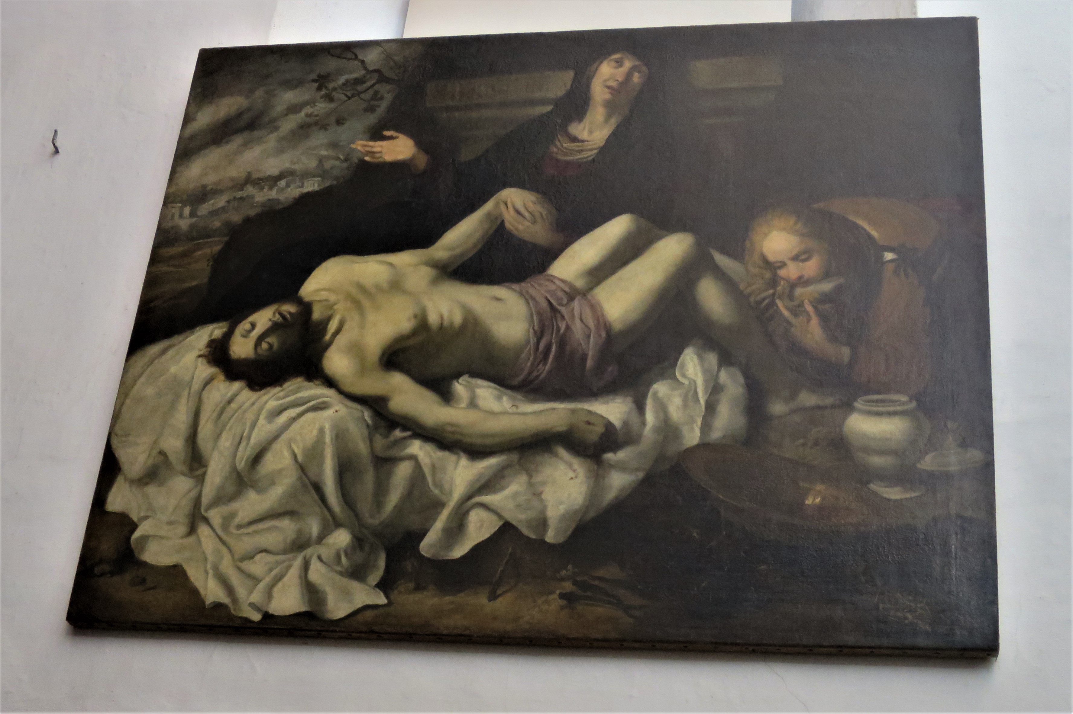 Compianto sul corpo di Cristo morto, Compianto sul Cristo morto (dipinto) - ambito fiammingo-genovese (XVII)