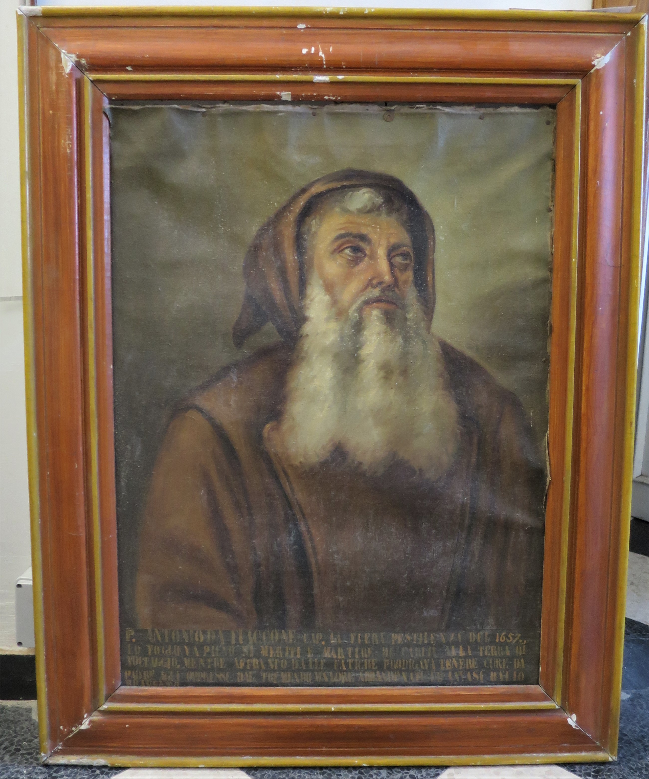 Padre Antonio da Fiaccone (dipinto) di Multedo Oldoino (fine XIX)