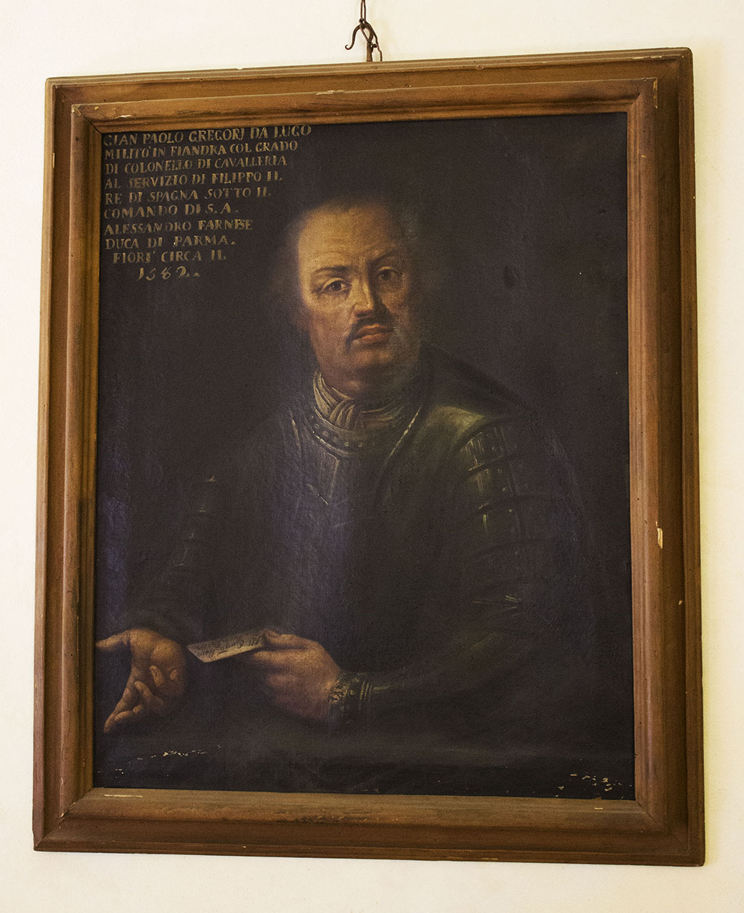 ritratto di Giampaolo Gregori da Lugo (dipinto, opera isolata) - ambito locale (XVIII)