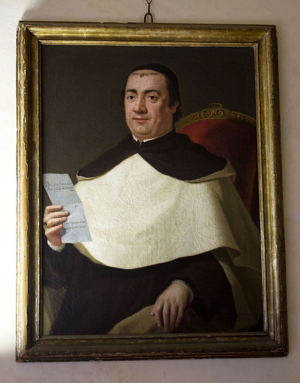 ritratto di Pier Tommaso Marocchi (dipinto, opera isolata) - ambito romagnolo (inizio/ fine XIX)