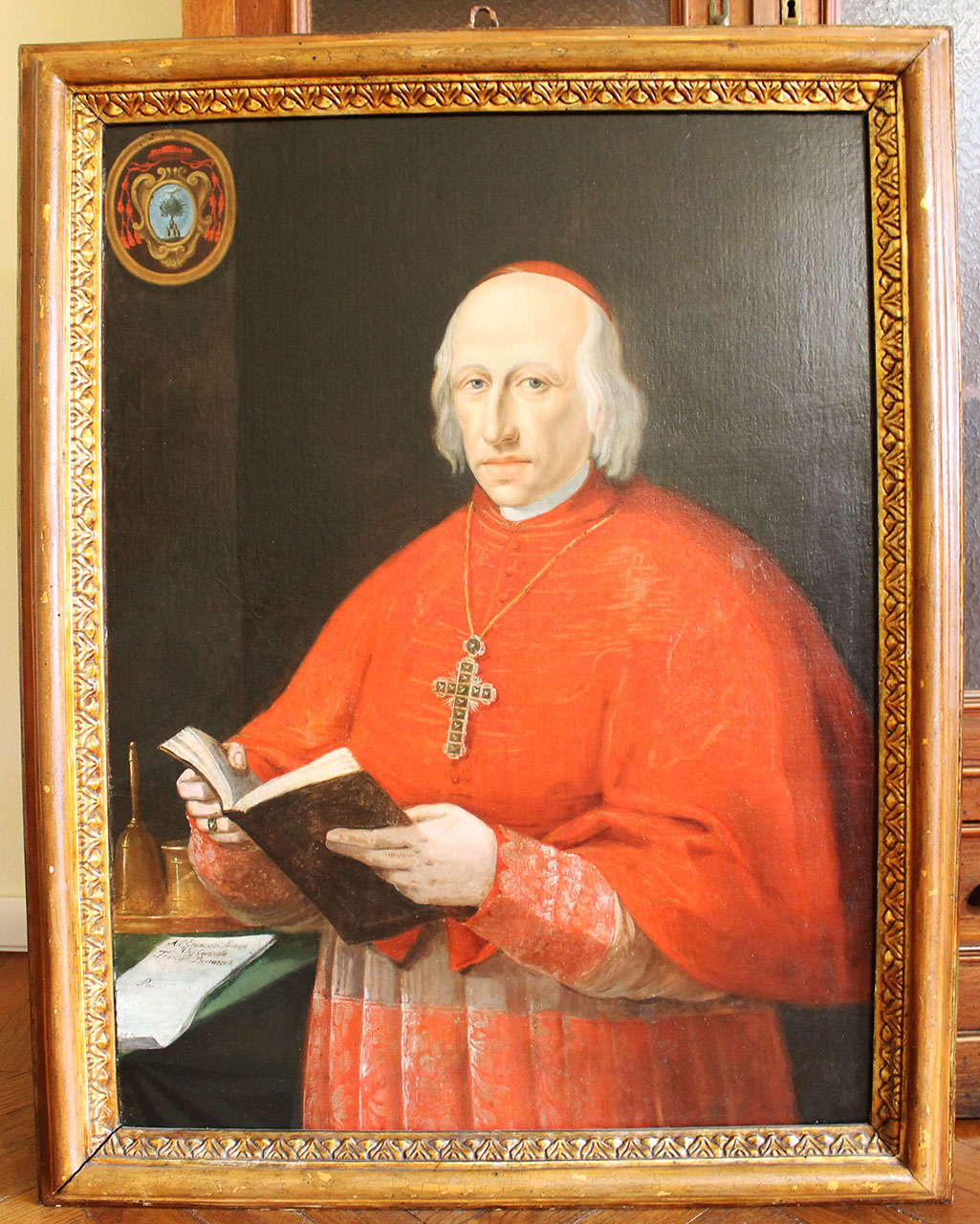 ritratto del cardinale Francesco Bertazzoli (dipinto, opera isolata) - ambito locale (prima metà XIX)