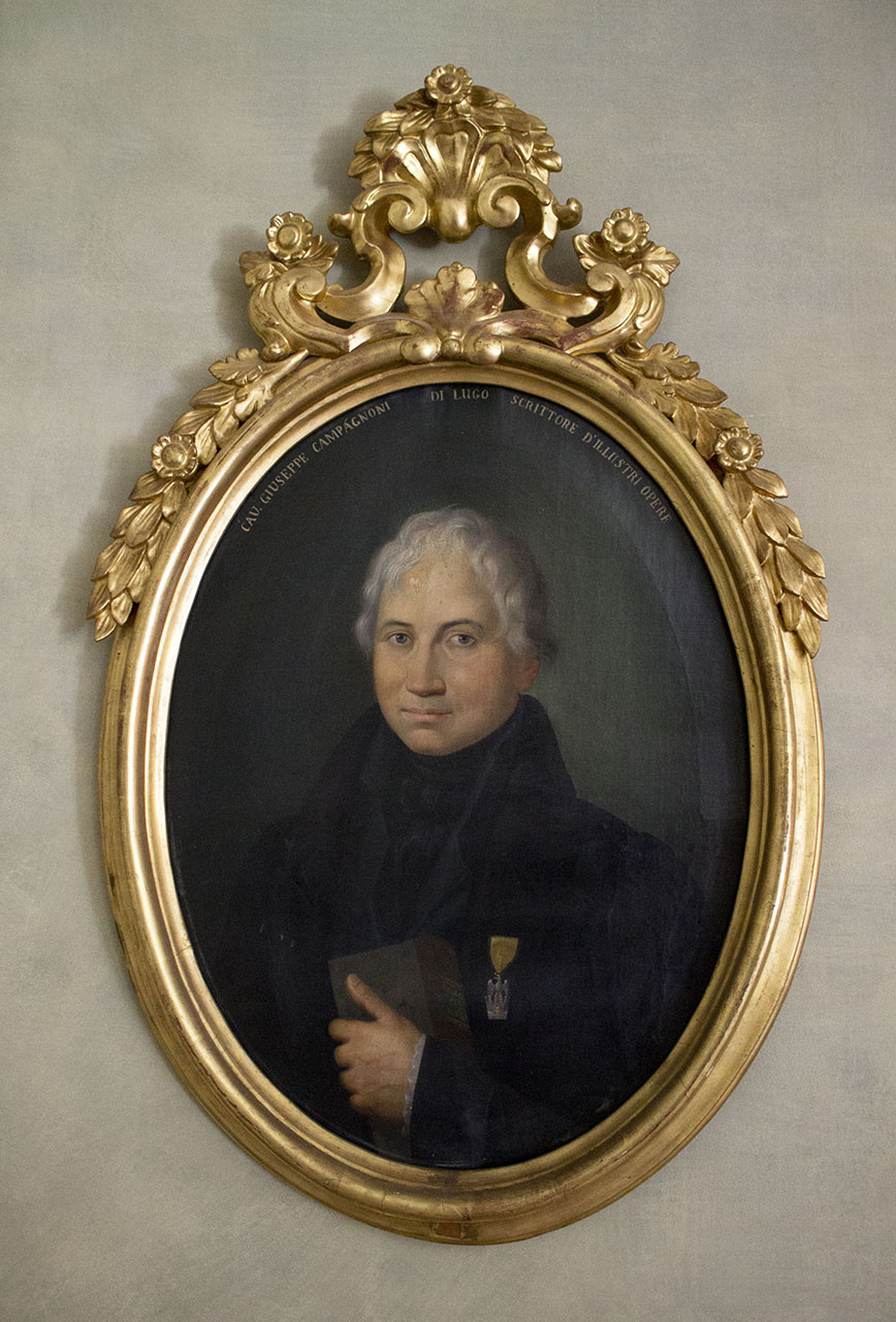 ritratto di Giuseppe Compagnoni (dipinto, opera isolata) - ambito locale (XIX)