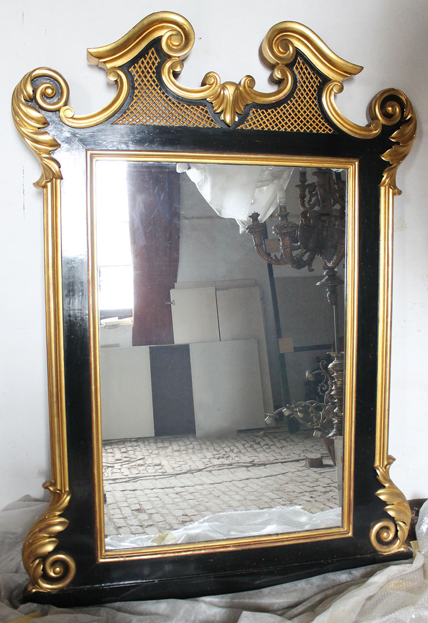 caminiera, elemento d'insieme - bottega italiana (XIX)