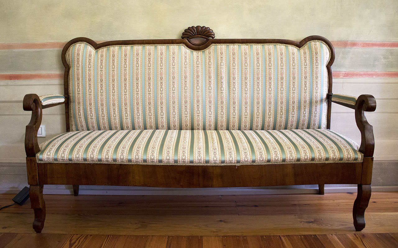 divano, coppia - produzione italiana (XIX)