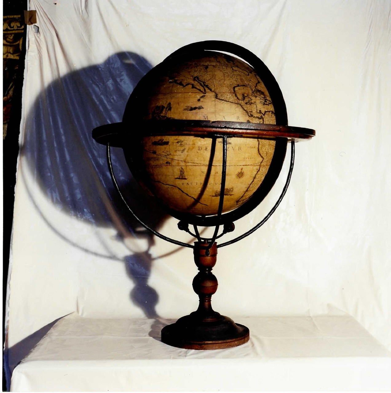 globo terrestre (mappamondo) di Greuter Matthaus, Gio. Batta de Rossi (prima metà XVII)