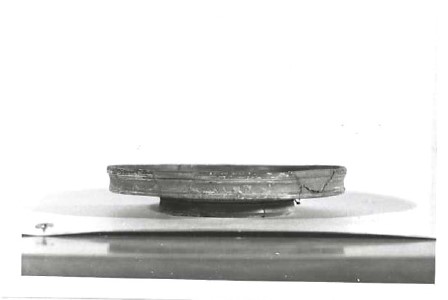 piatto/ circolare con piede ad anello, Dragendorff 17 (SECOLI/ I)