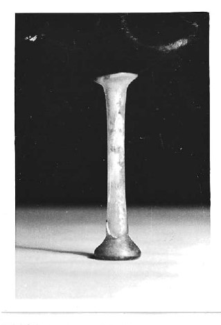 balsamario/ corpo a sezione tronco-conica (fine/ inizio SECOLI/ ARCHI DI SECOLI/ II-III)