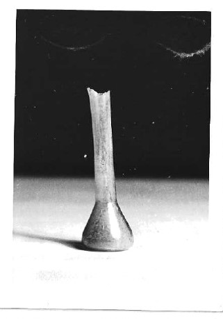 balsamario/ corpo a sezione tronco-conica (fine/ inizio SECOLI/ ARCHI DI SECOLI/ II-III)