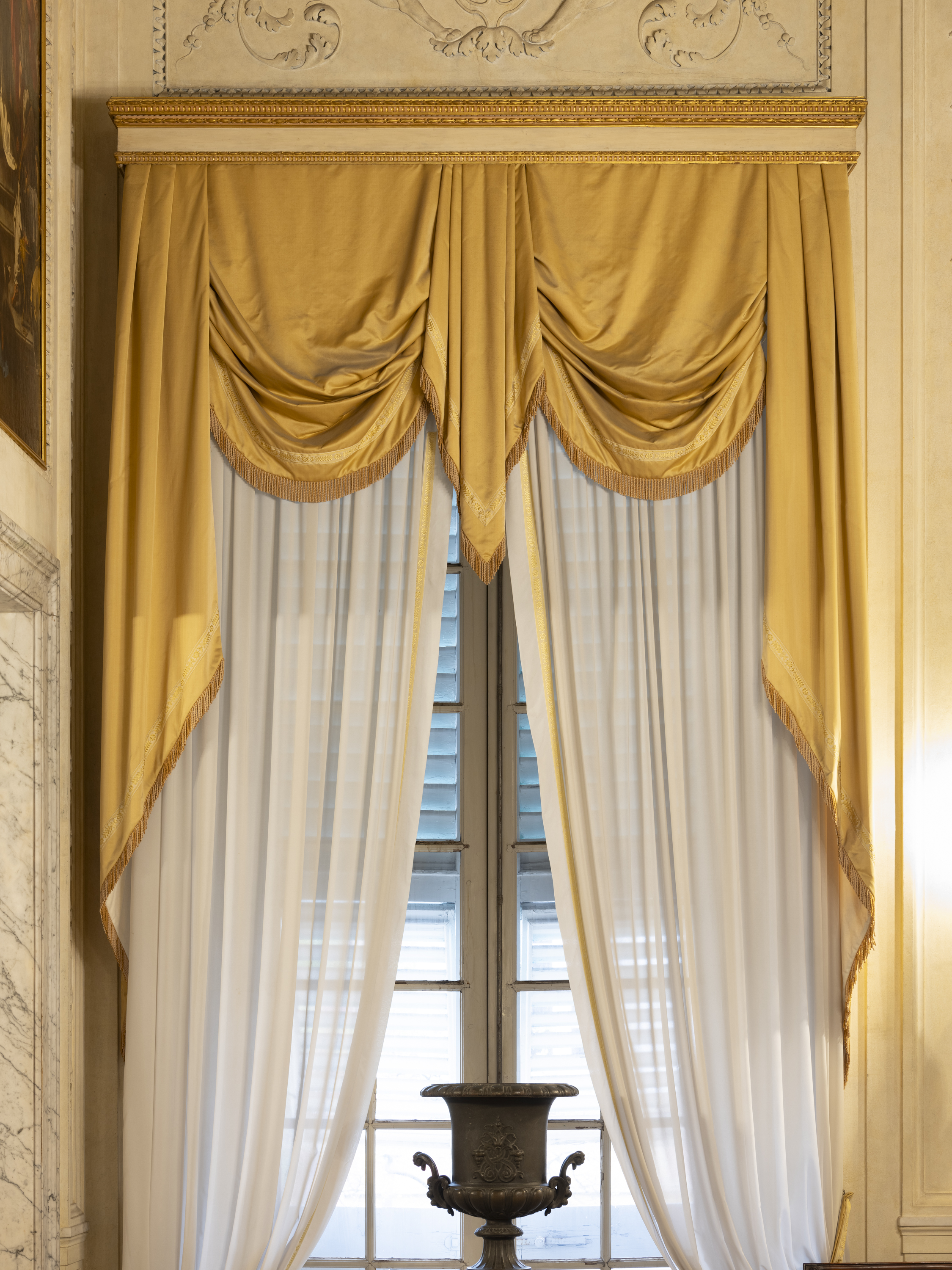 mantovana, coppia - ambito ligure (XIX secolo)