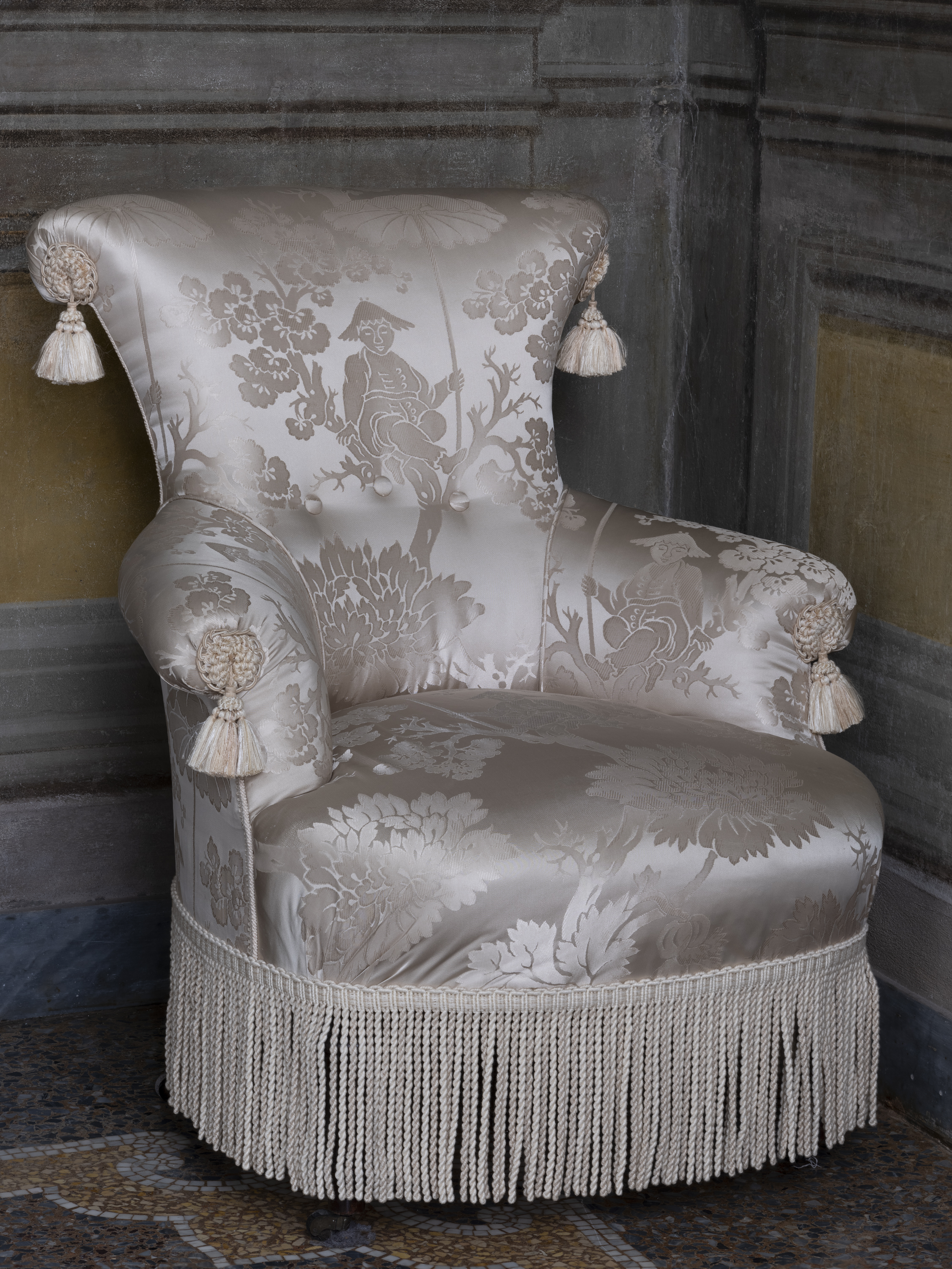 poltrona - a pozzetto, opera isolata - ambito ligure (metà XIX)