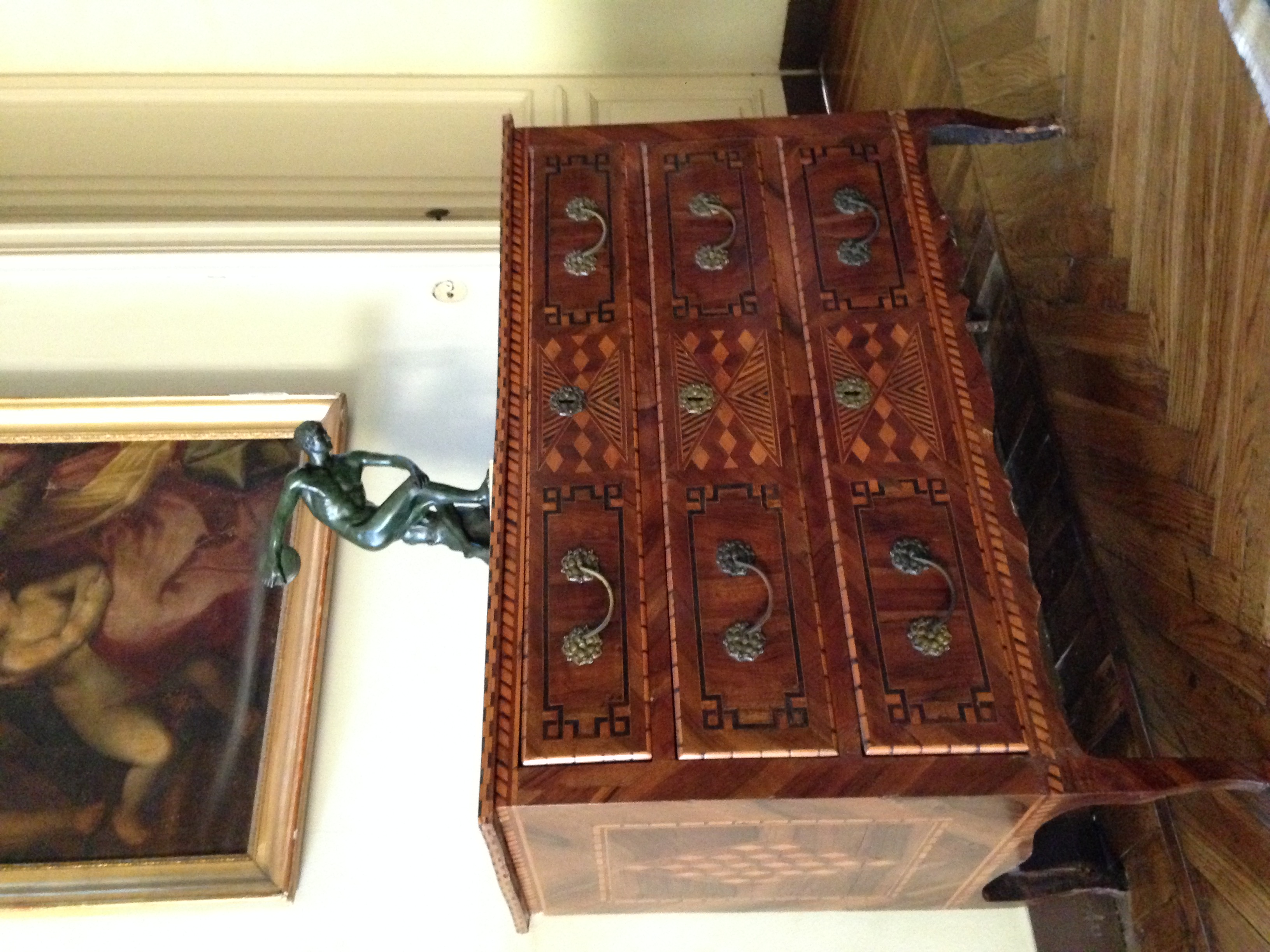 commode - ambito italiano (fine XVII)