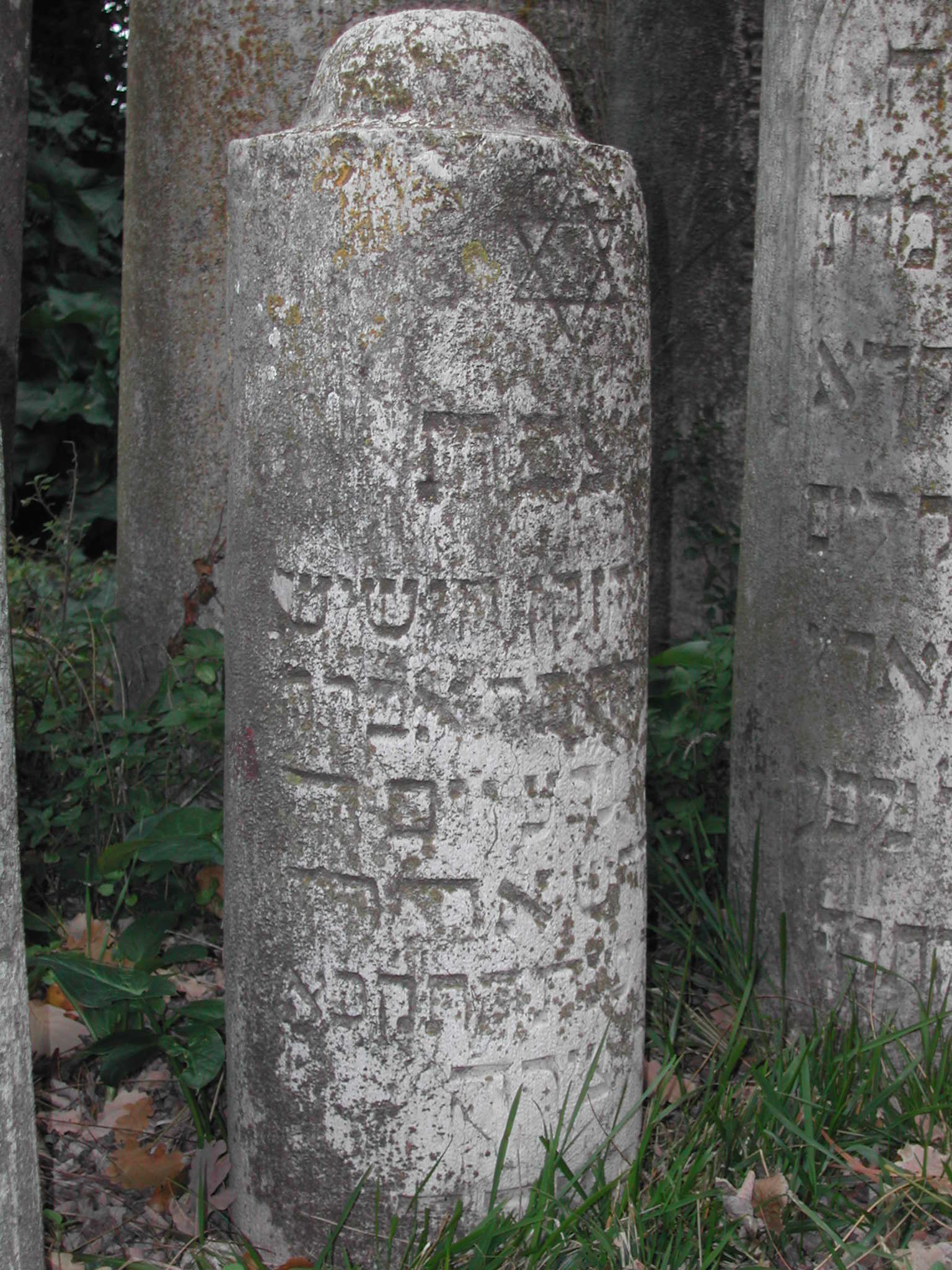 monumento funebre - a cippo - ambito ebraico (metà XVIII)