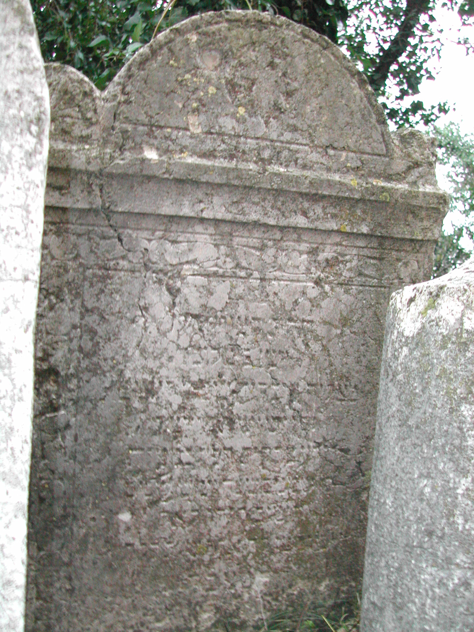 monumento funebre - a lastra - ambito ebraico (terzo quarto XIX)