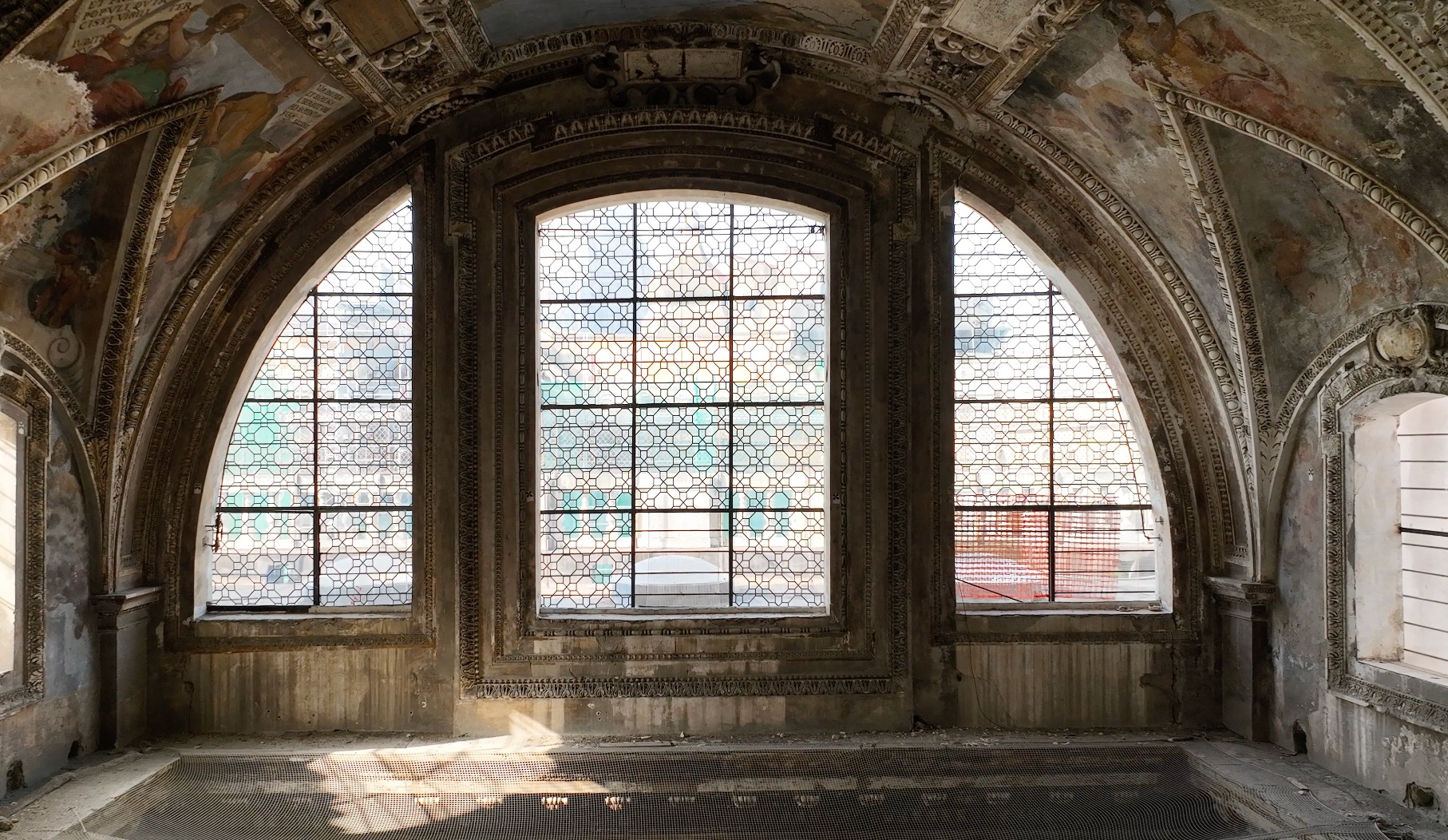 cornice, elemento d'insieme di Novellone, Domenico (e aiuti) - ambito campano (prima metà XVII)