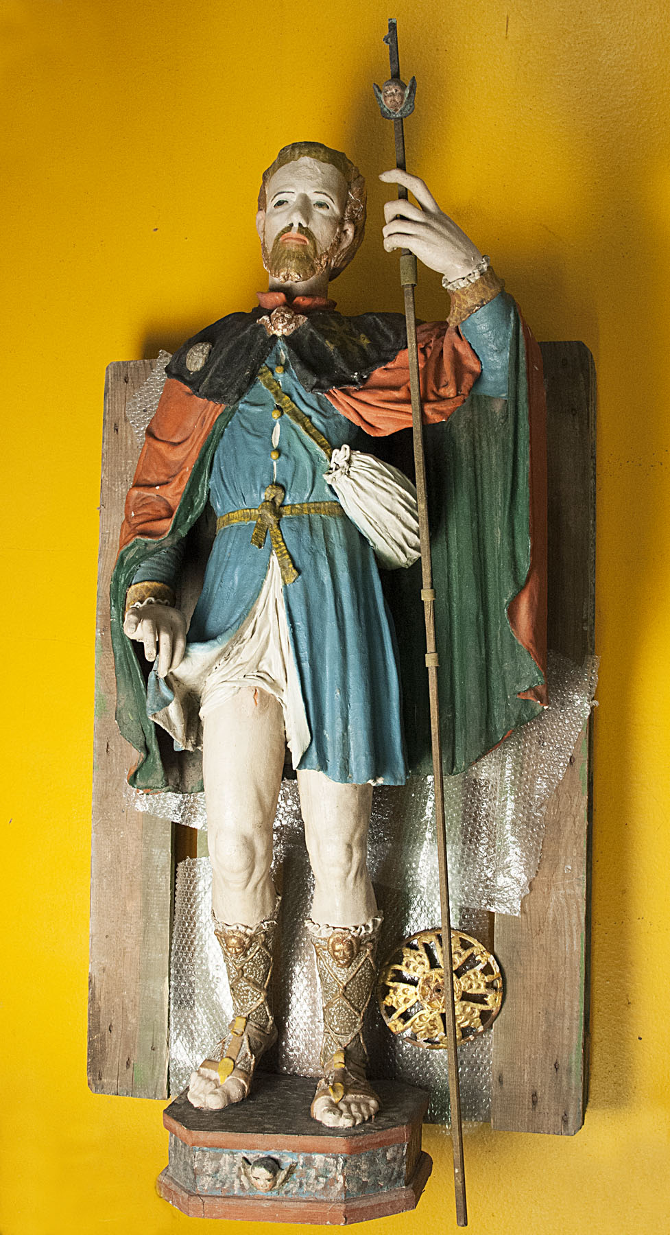 San Rocco (statua, opera isolata) - bottega umbra (prima metà sec. XVI)