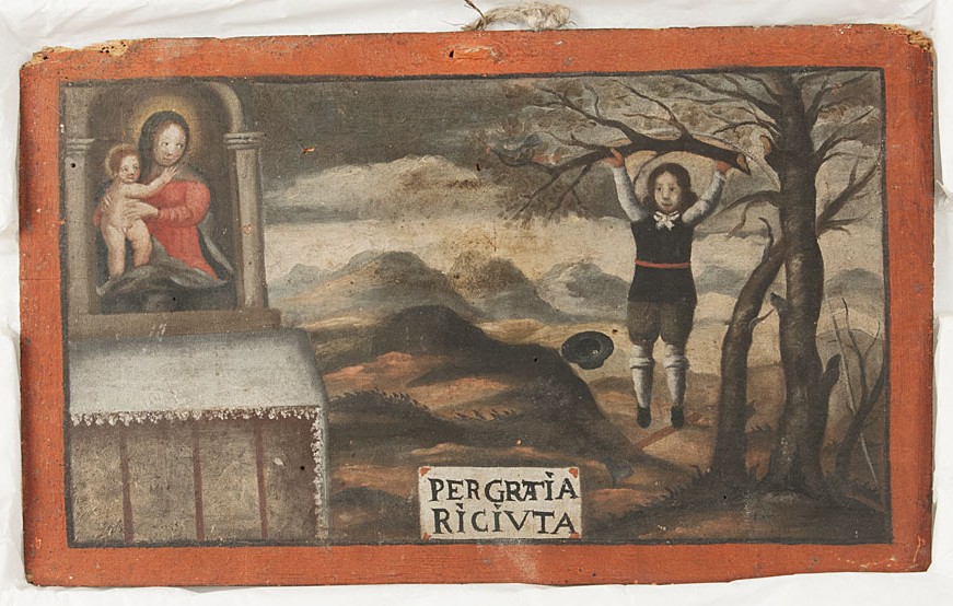ex voto, opera isolata - ambito umbro (sec. XVII)