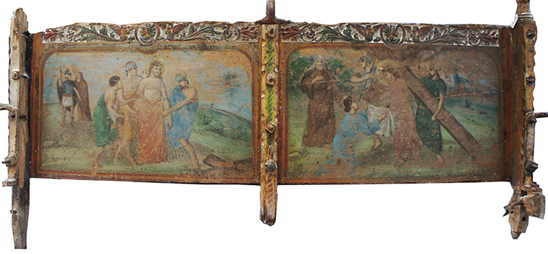 Masciddaru (Carretto/ sponda, Tipo catanese o ibleo, MEZZI DI TRASPORTO/ A FORZA ANIMALE) - Produzione artigianale della Sicilia orientale