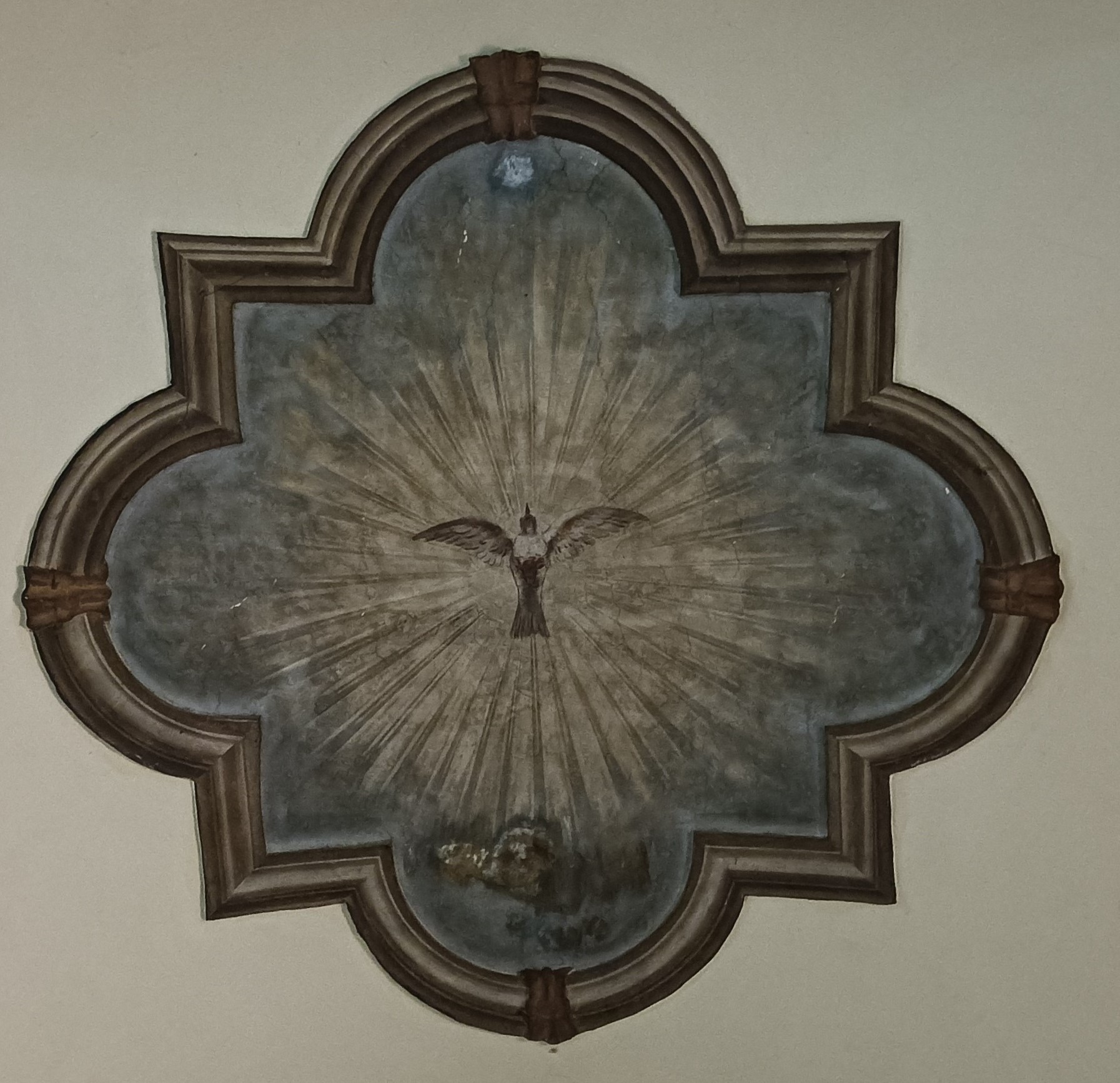 colomba dello Spirito Santo (dipinto) - ambito Italia centrale (XVII)