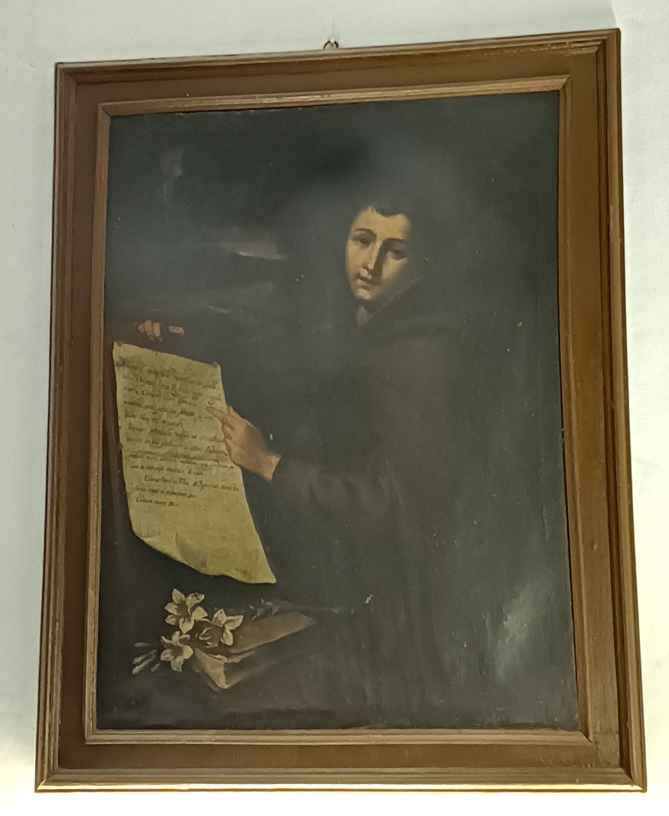 Sant'Antonio da Padova (dipinto) - ambito reatino (XVII)