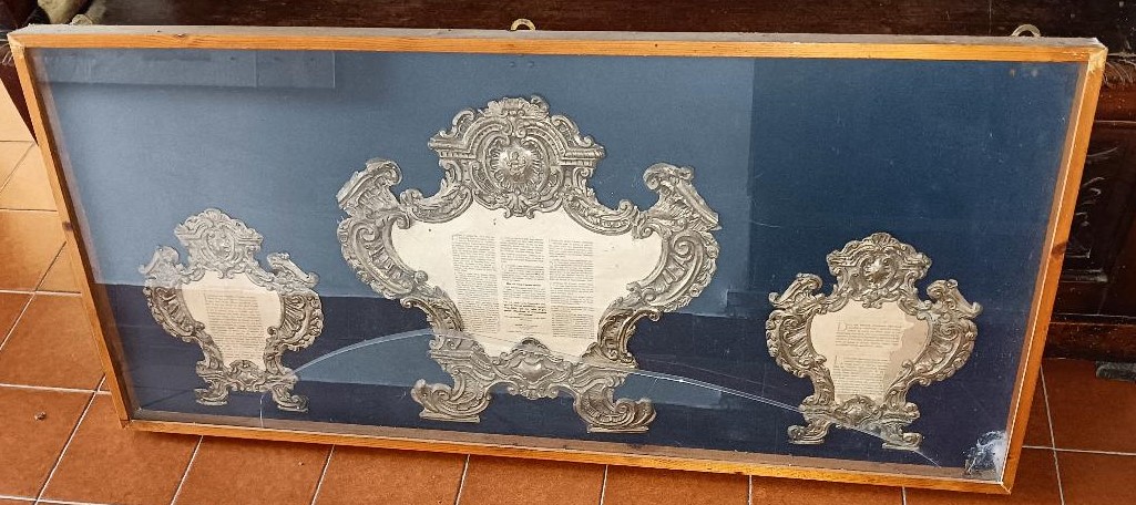 cartagloria - bottega romana (prima metà XVIII)