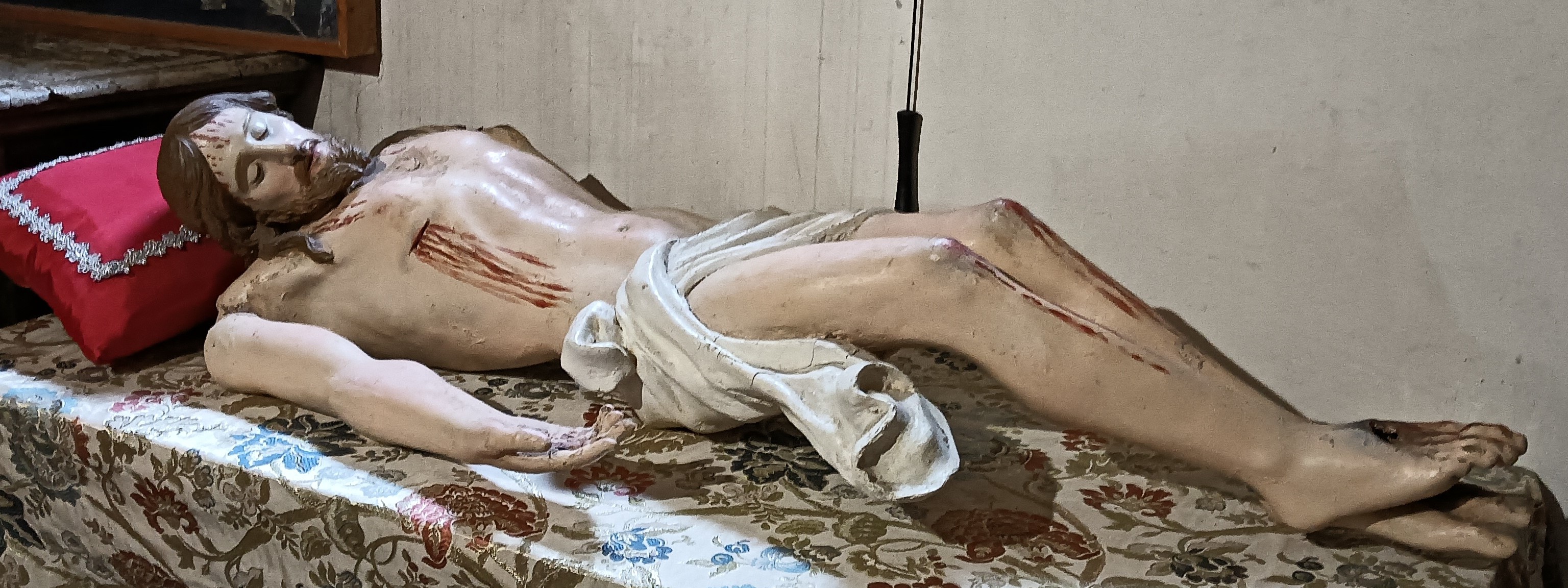 Cristo morto (scultura) - ambito laziale (XIX)