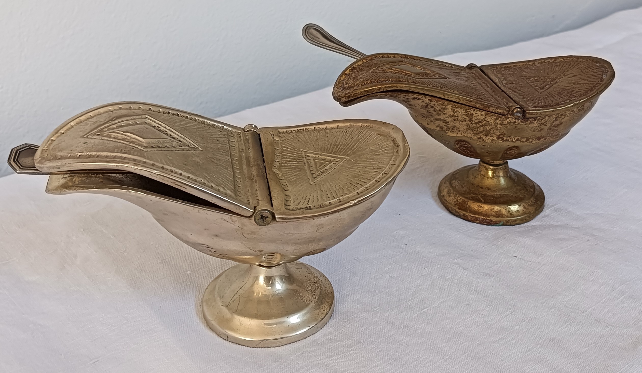 navicella portaincenso - ambito Italia centrale (seconda metà XIX)