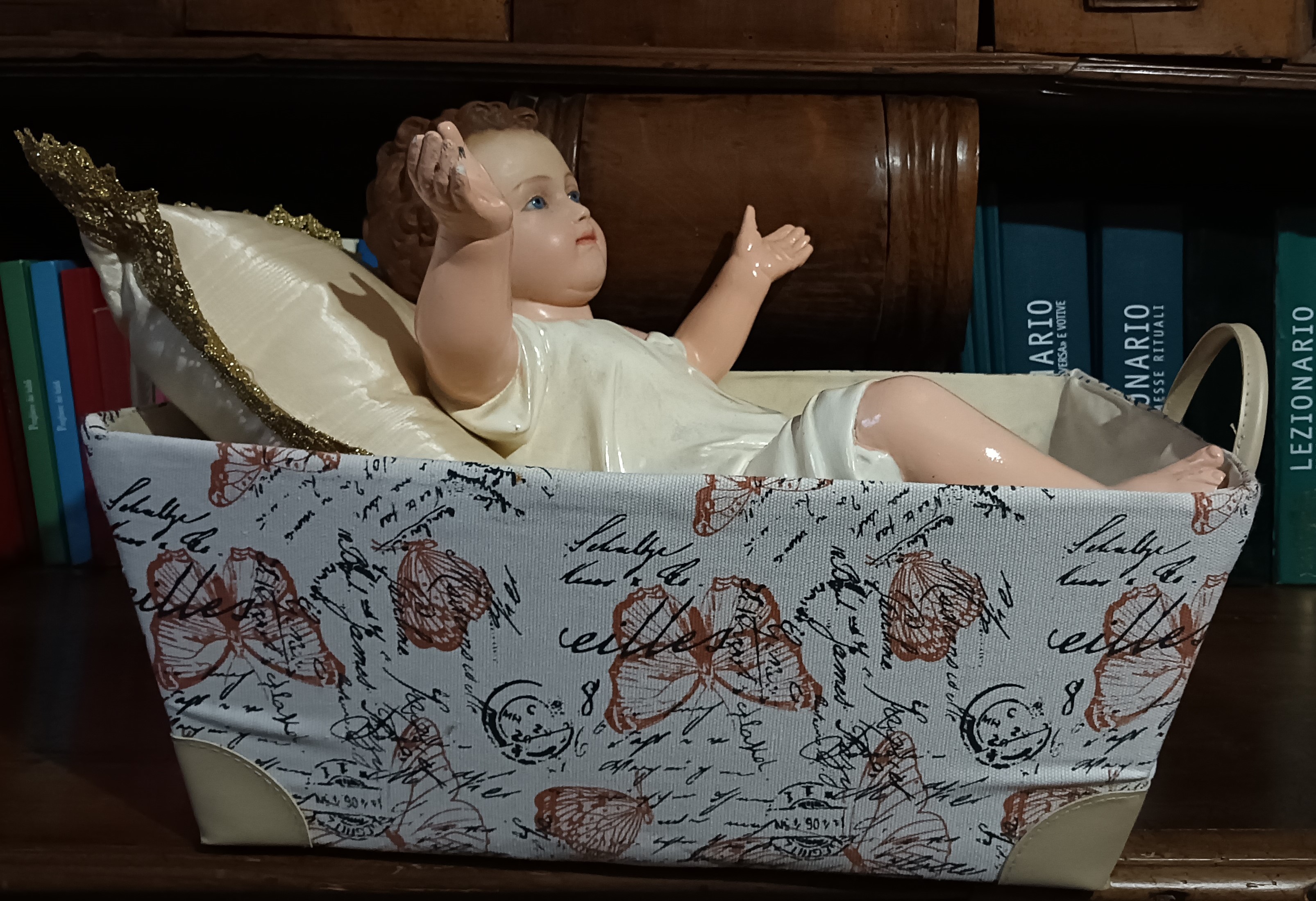 Gesù Bambino (statua) - ambito Italia centrale (fine XIX)