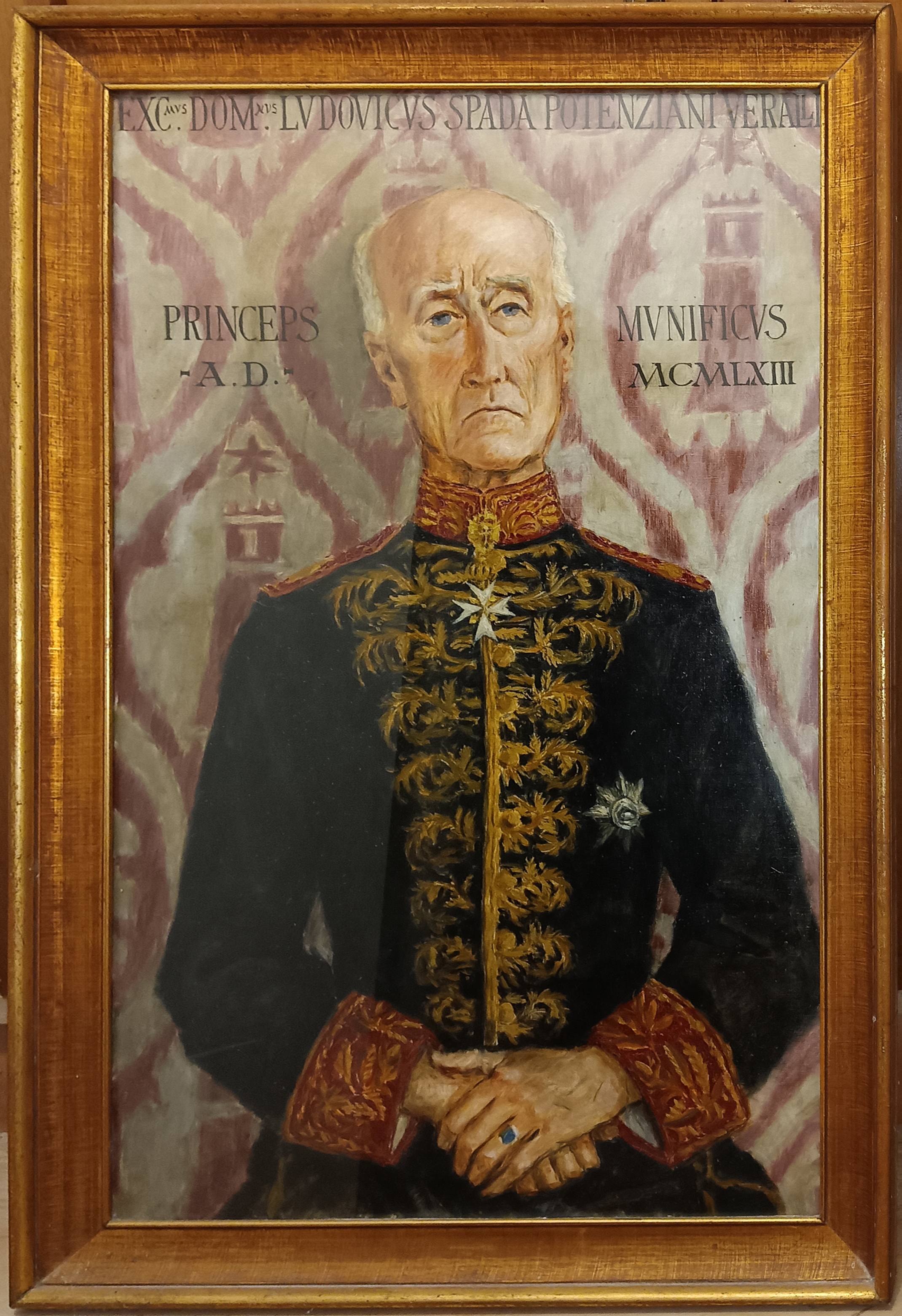 ritratto del Principe Ludovico Spada Potenziani Veralli (dipinto) - ambito laziale (XX)